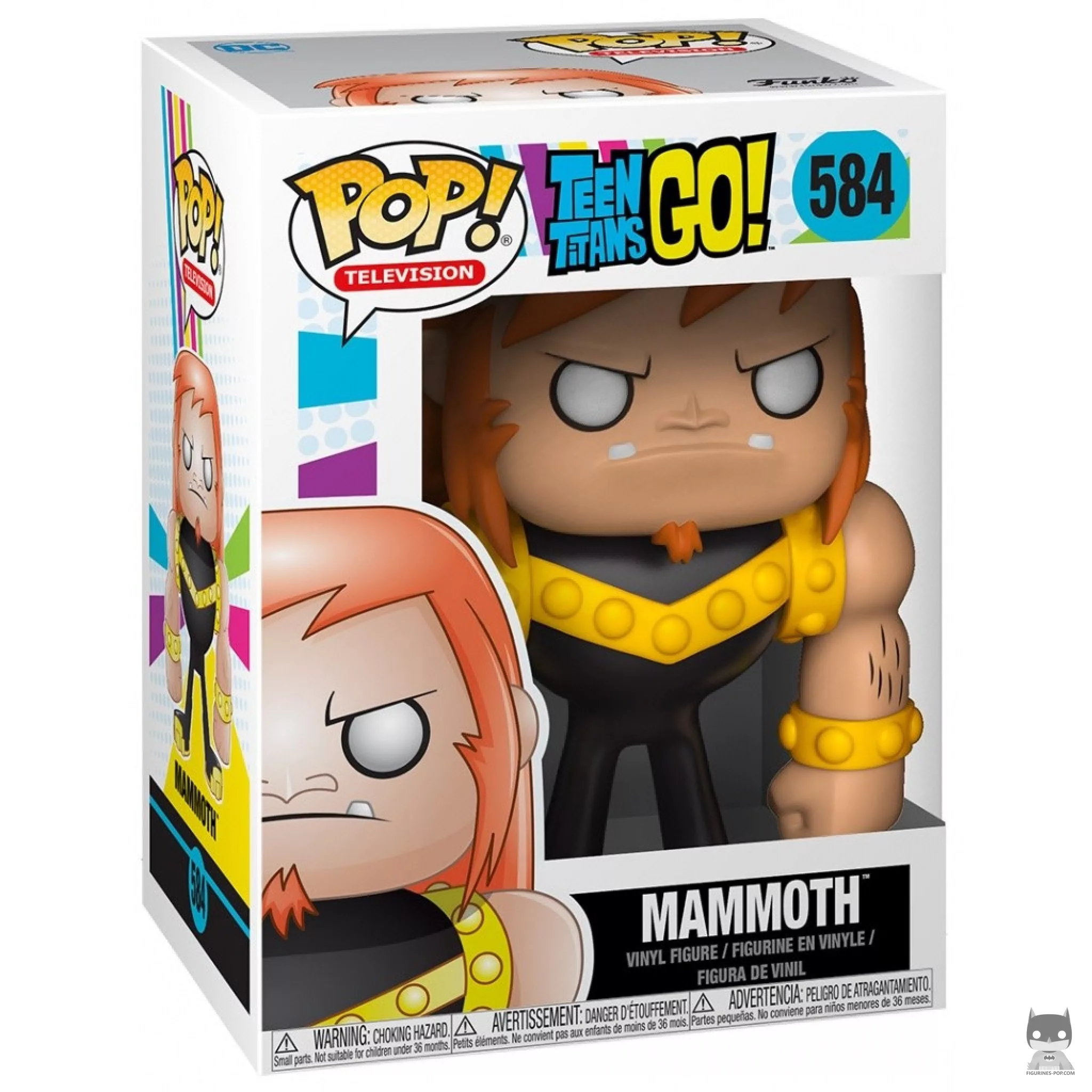 Figurine Funko POP Mammouth avec boîte