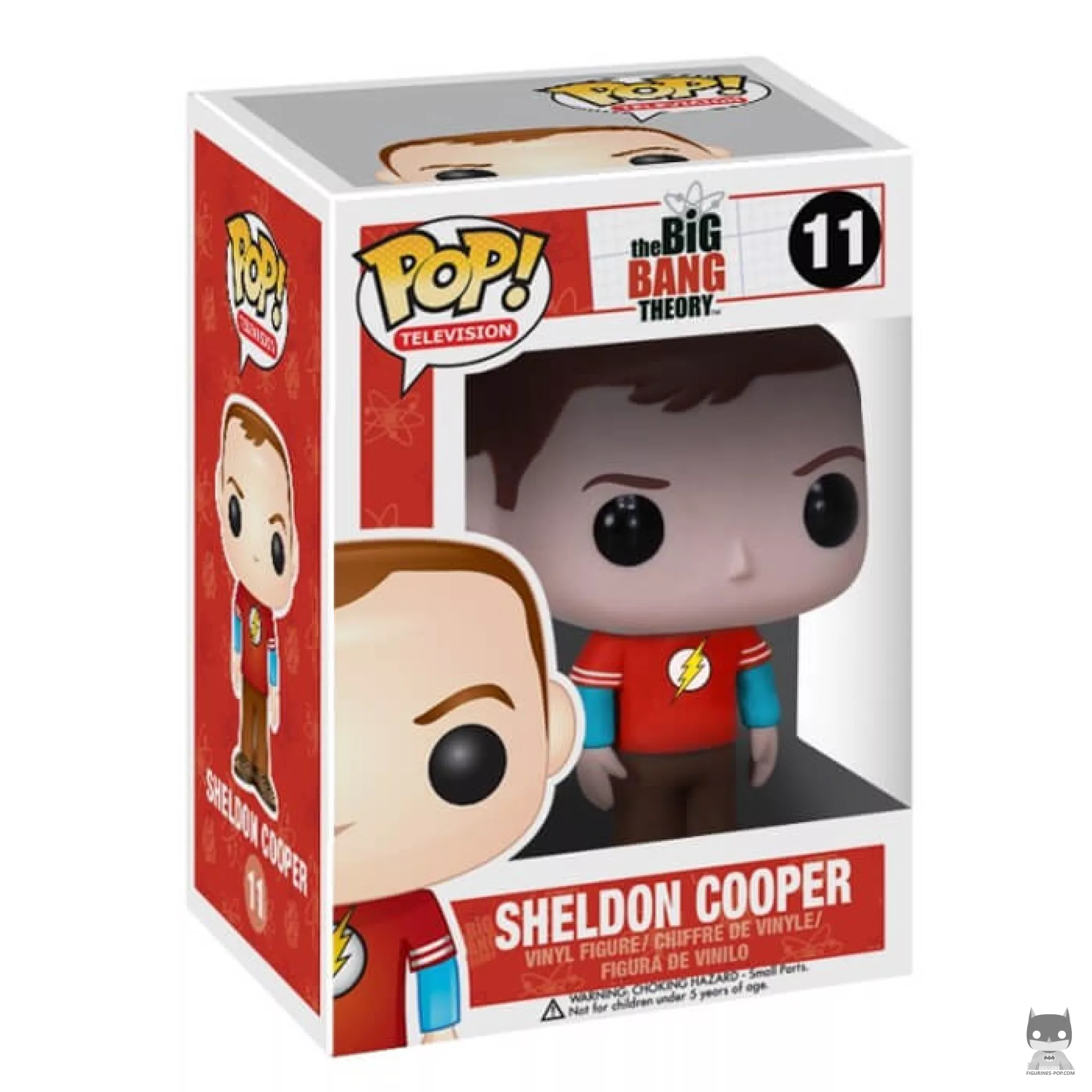 Figurine Funko POP Sheldon Cooper avec boîte
