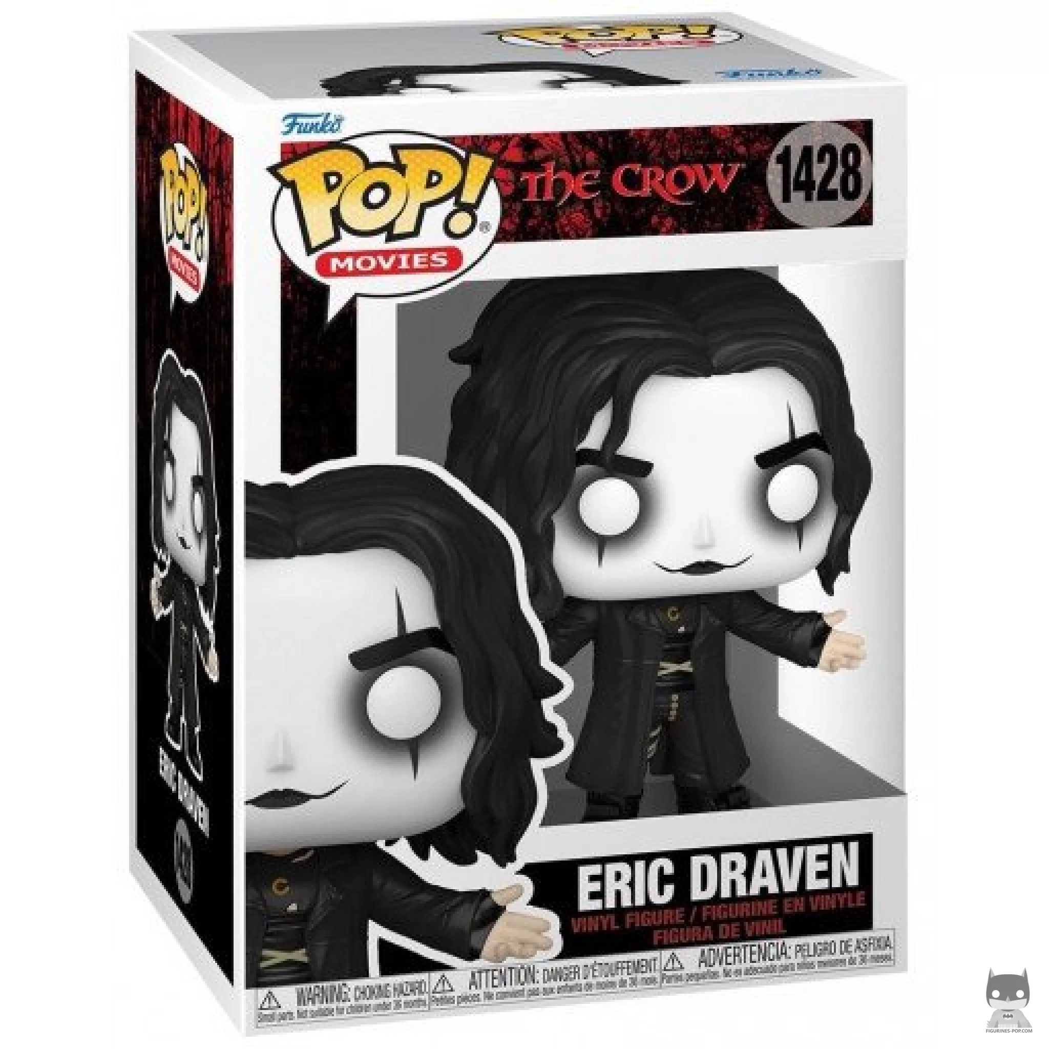 Figurine Funko POP Eric Draven avec boîte