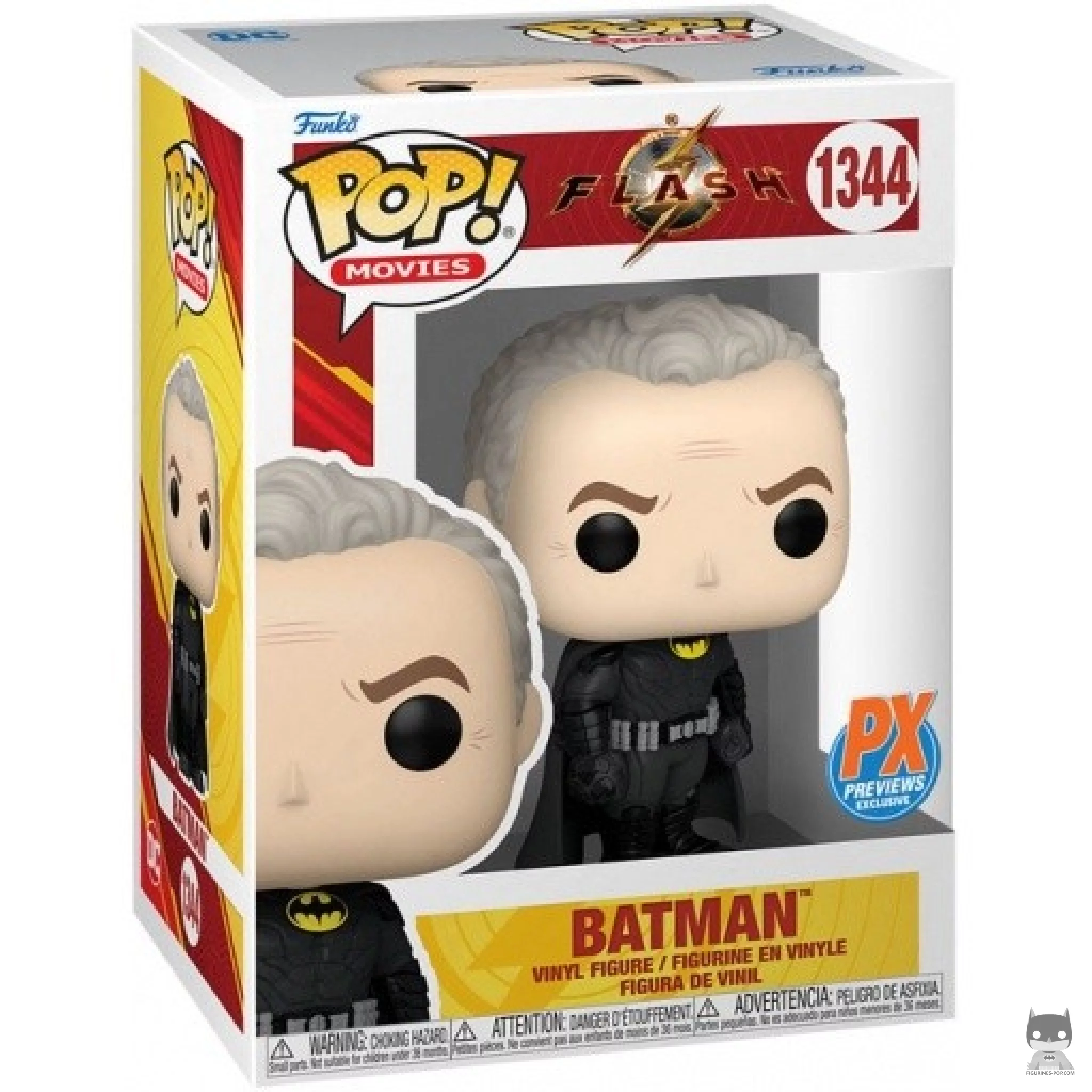 Figurine Funko POP Batman (Démasqué) avec boîte