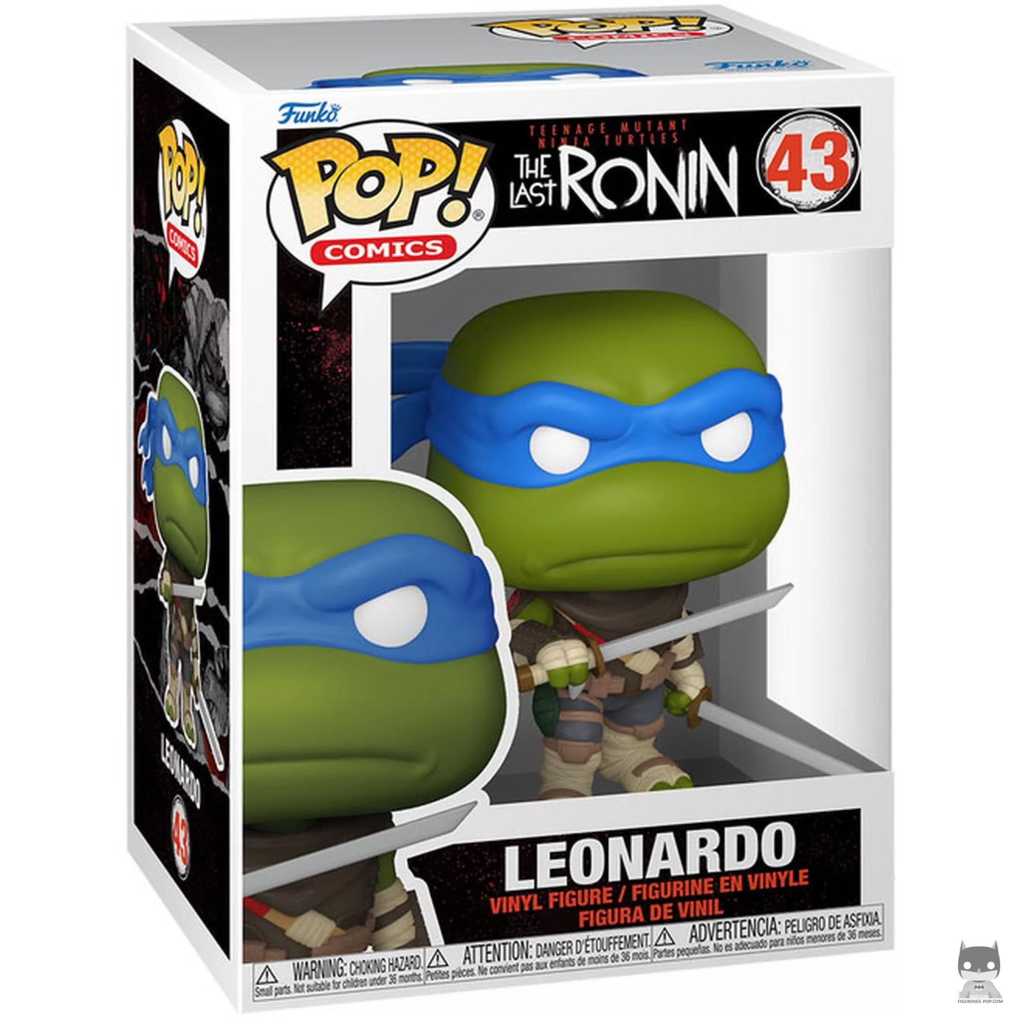 Figurine Funko POP Leonardo avec boîte