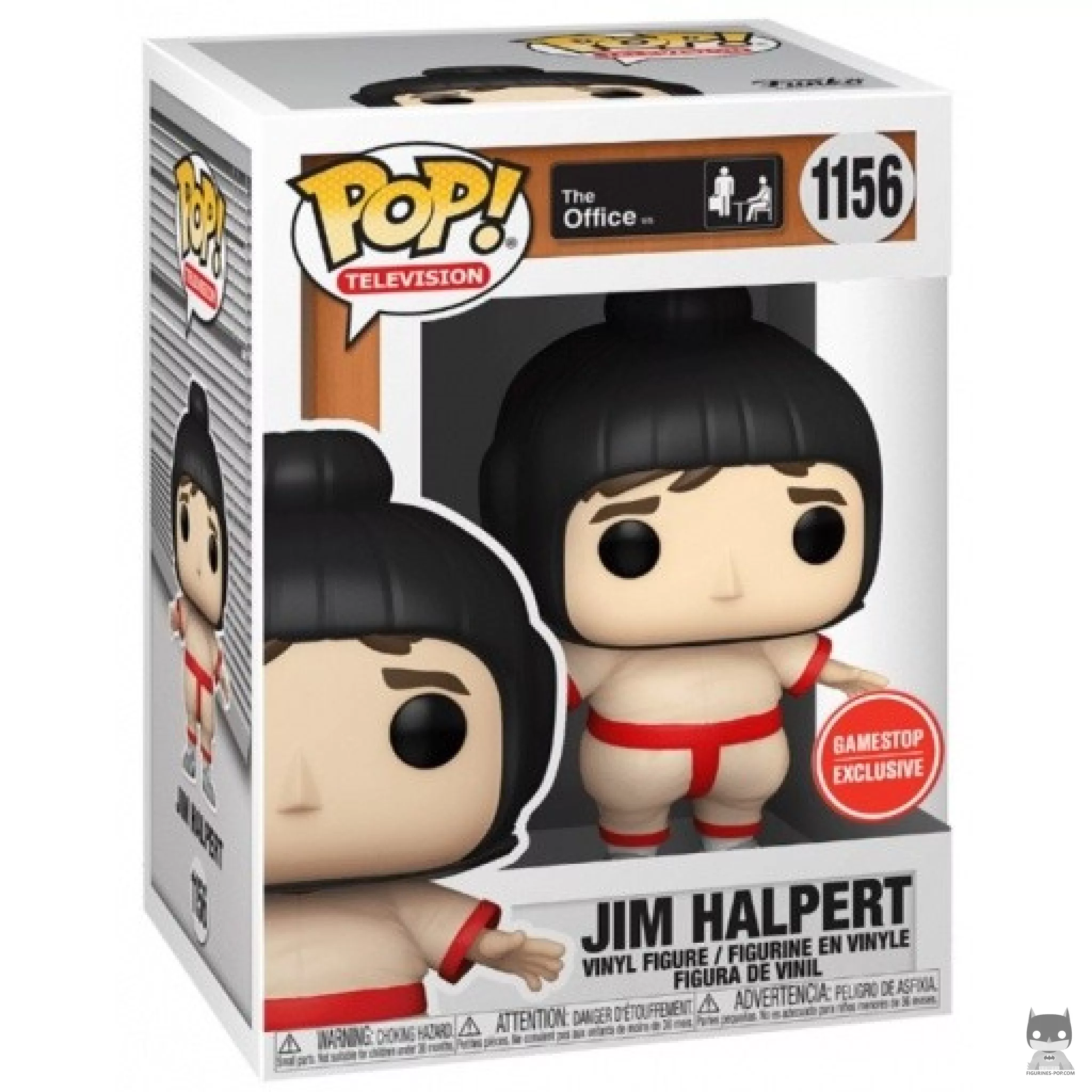 Figurine Funko POP Jim Halpert avec boîte