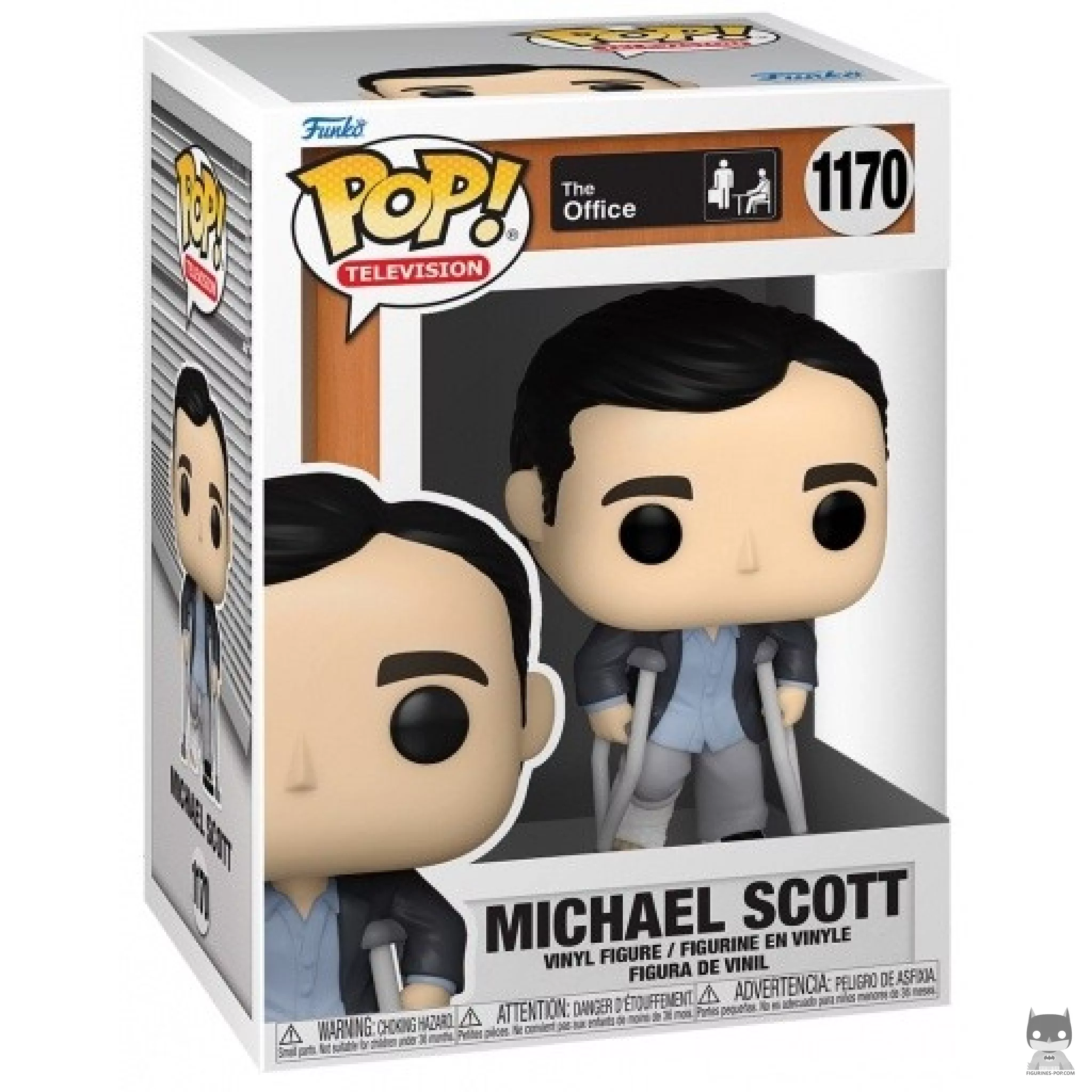Figurine Funko POP Michael Scott avec boîte