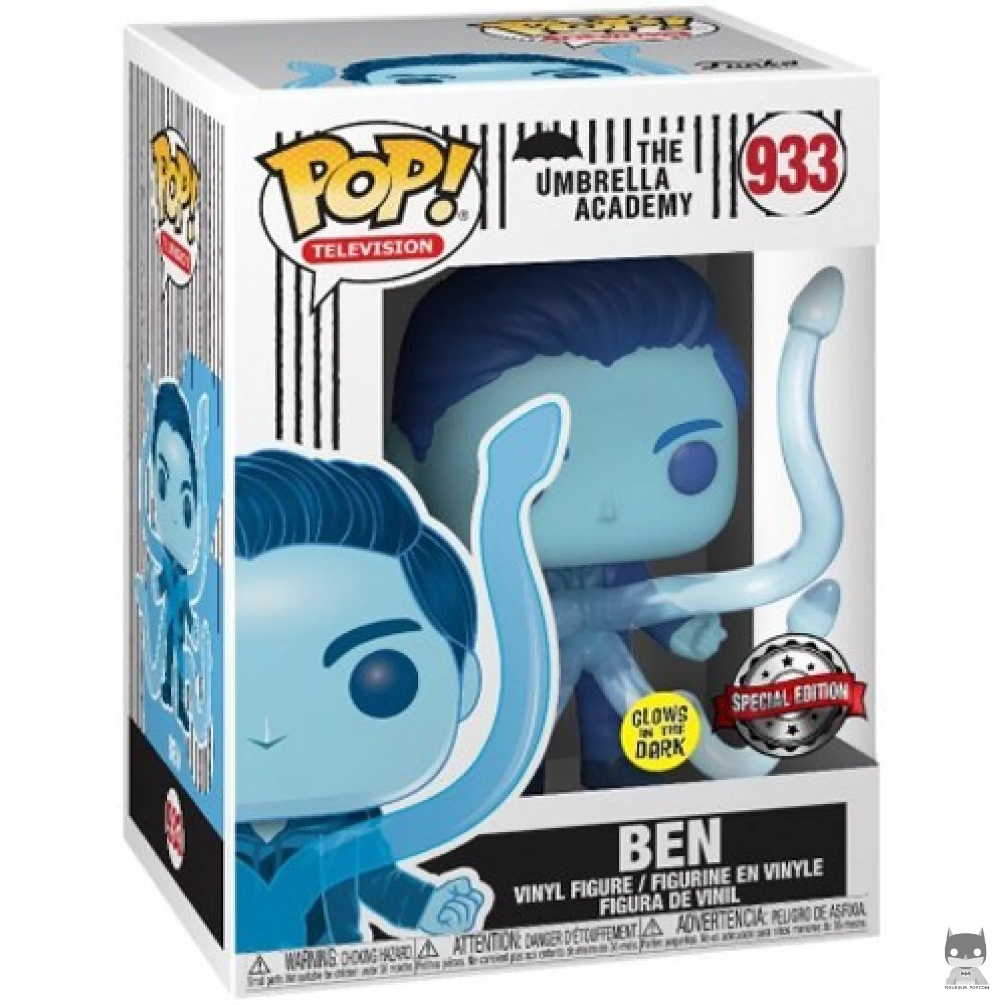 Figurine Funko POP Ben (Glow in the Dark) avec boîte