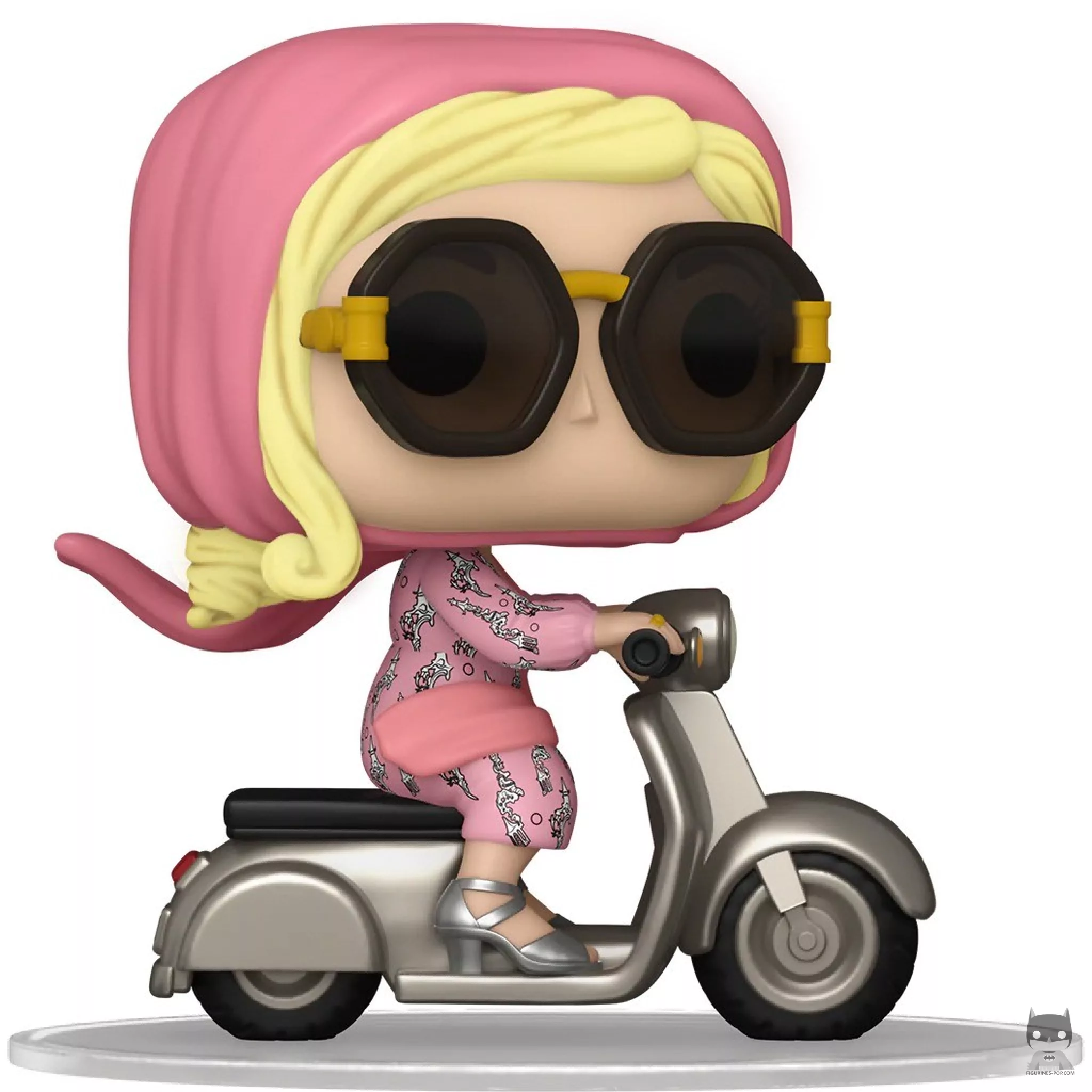 Figurine Funko POP Tanya McQuoid sur scooter (The White Lotus)