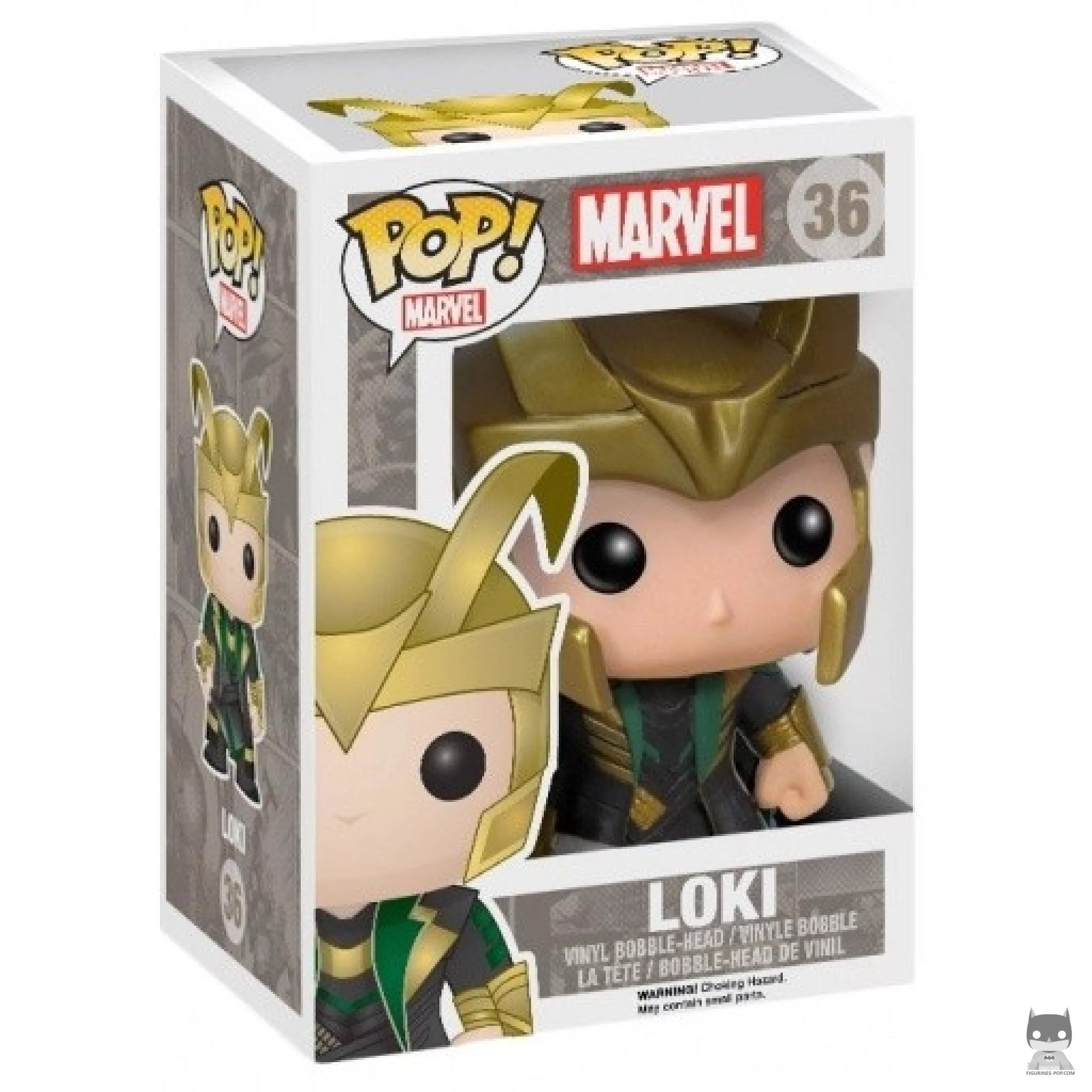 Figurine Funko POP Loki (Thor: The Dark World) avec boîte