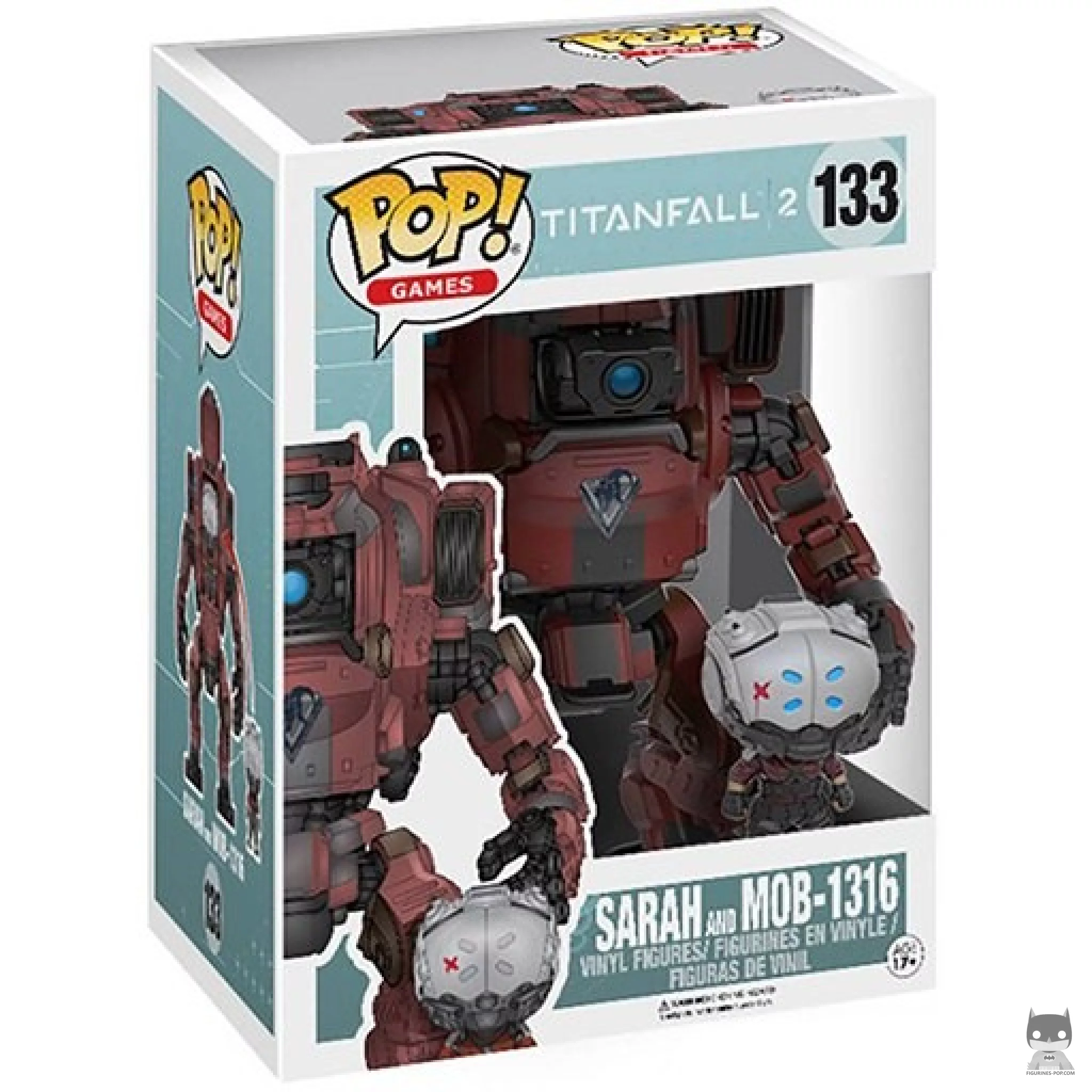 Figurine Funko POP Sarah & MOB-1316 (Supersized) avec boîte