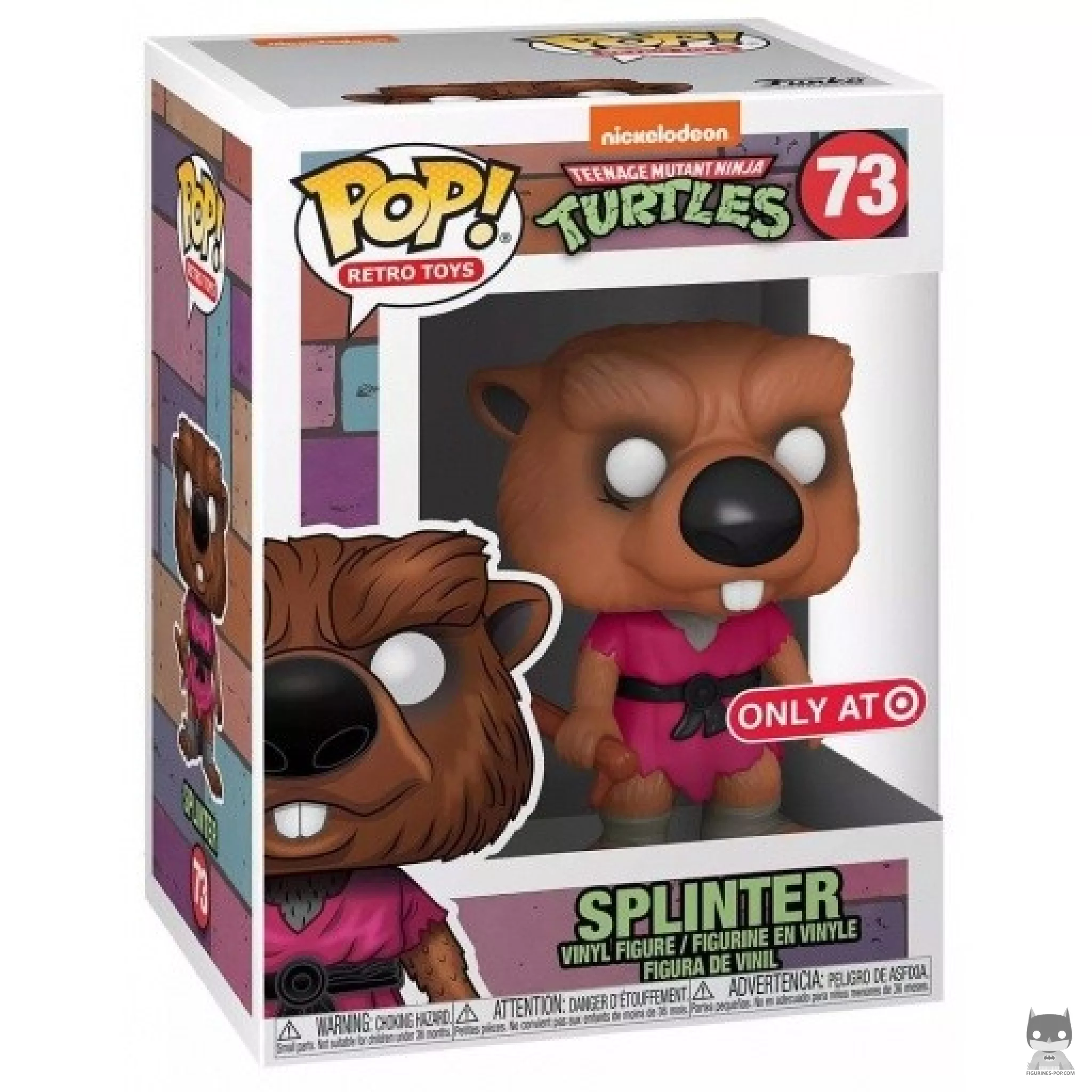 Figurine Funko POP Splinter avec boîte