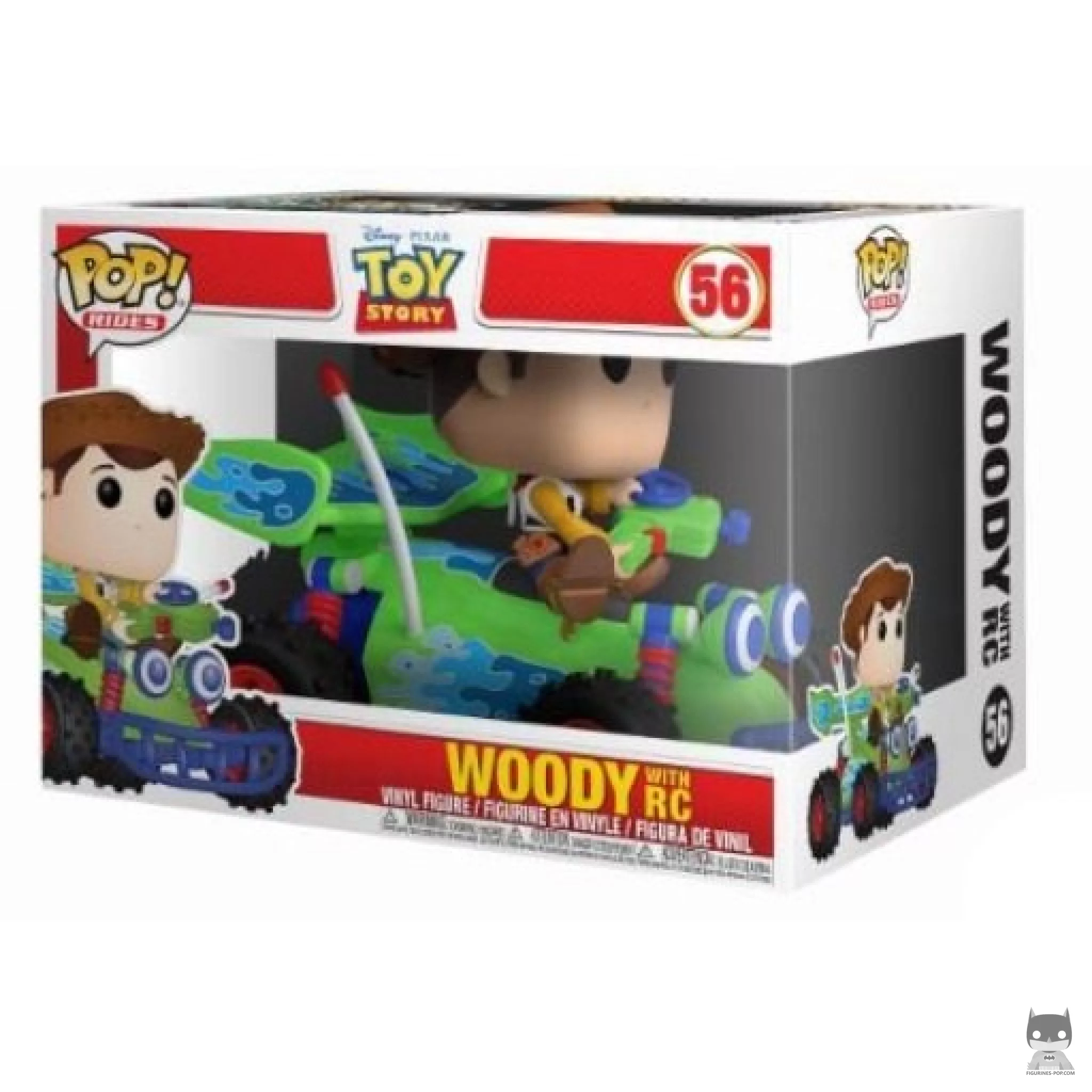 Figurine Funko POP Woody avec RC avec boîte