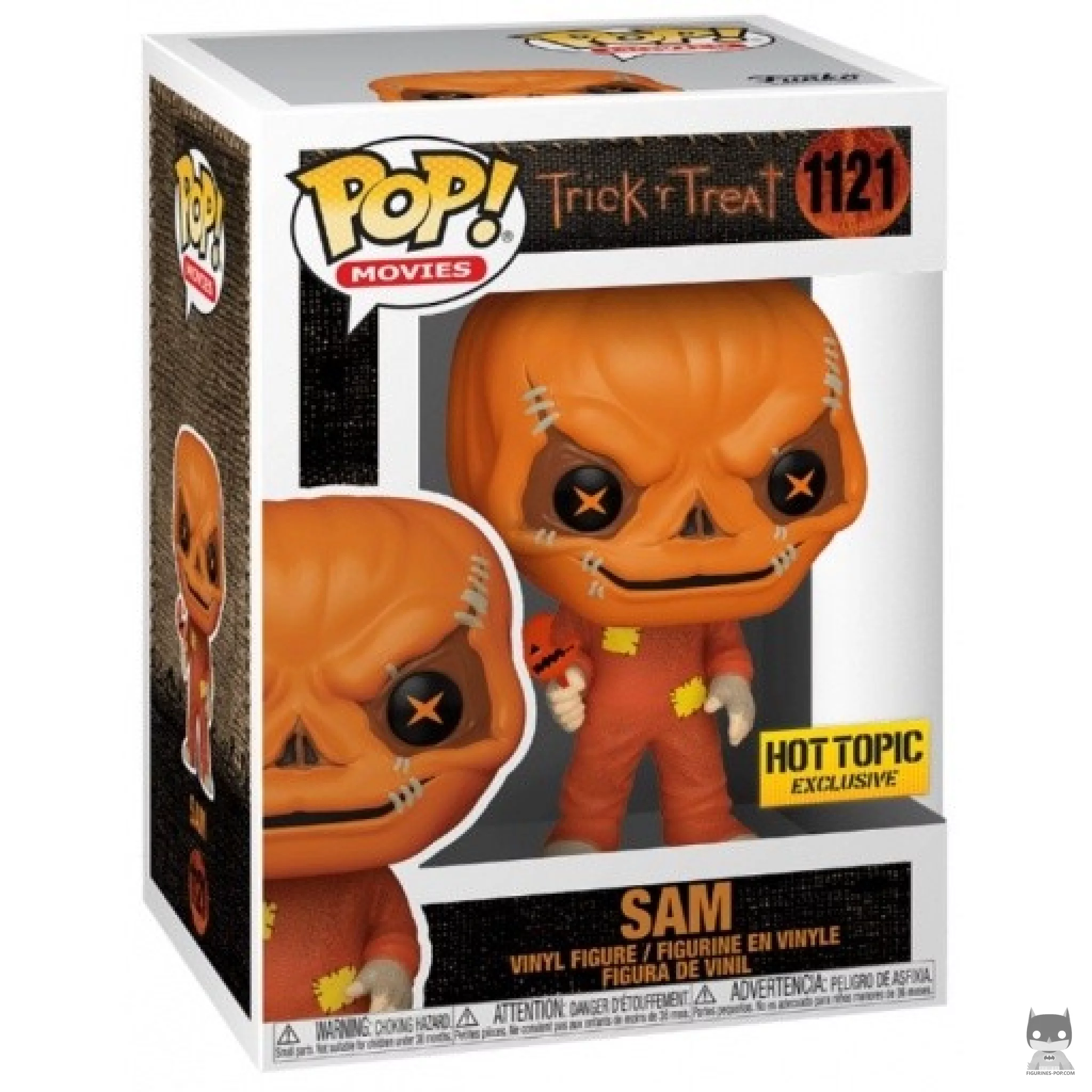 Figurine Funko POP Sam sans masque avec boîte