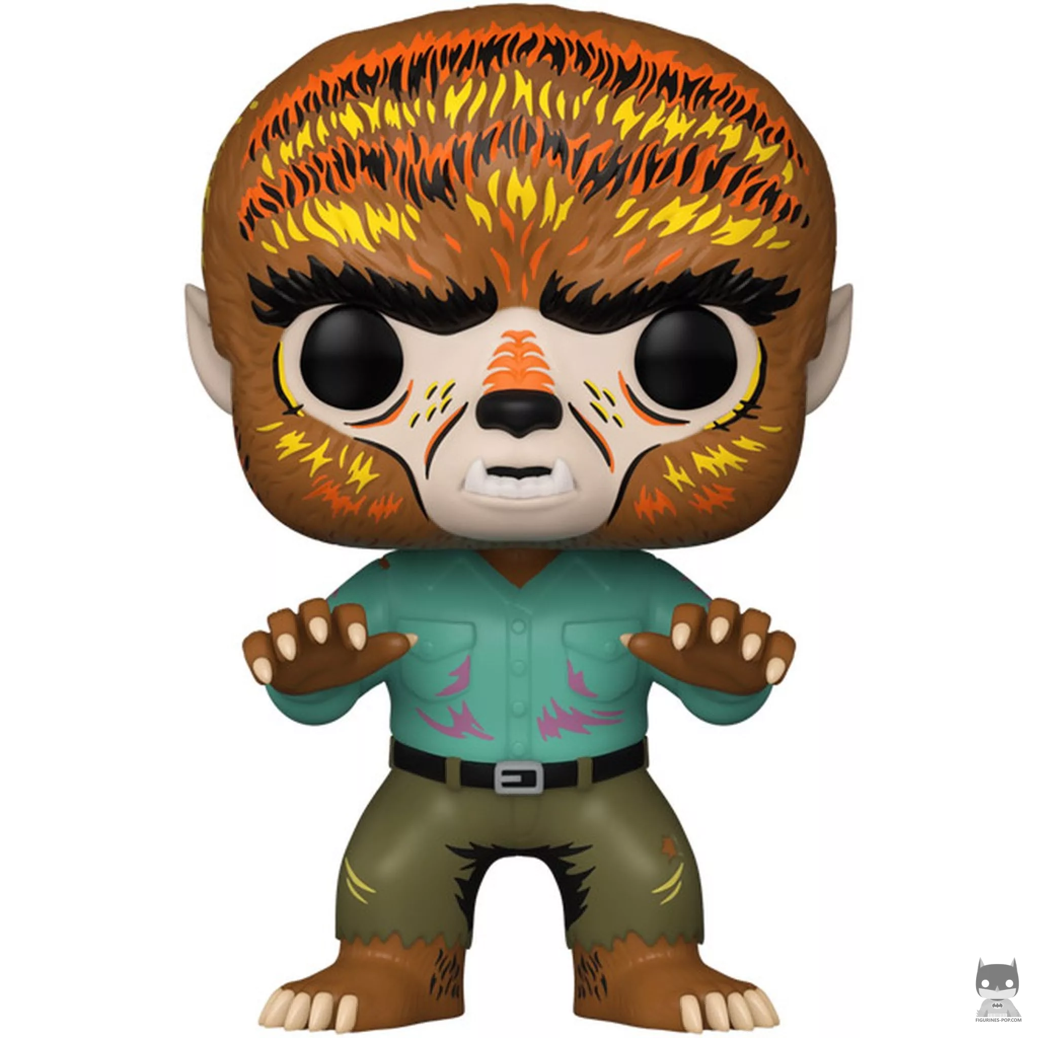 Figurine Funko POP Le Loup-Garou (Black Light) (Universal Monsters)