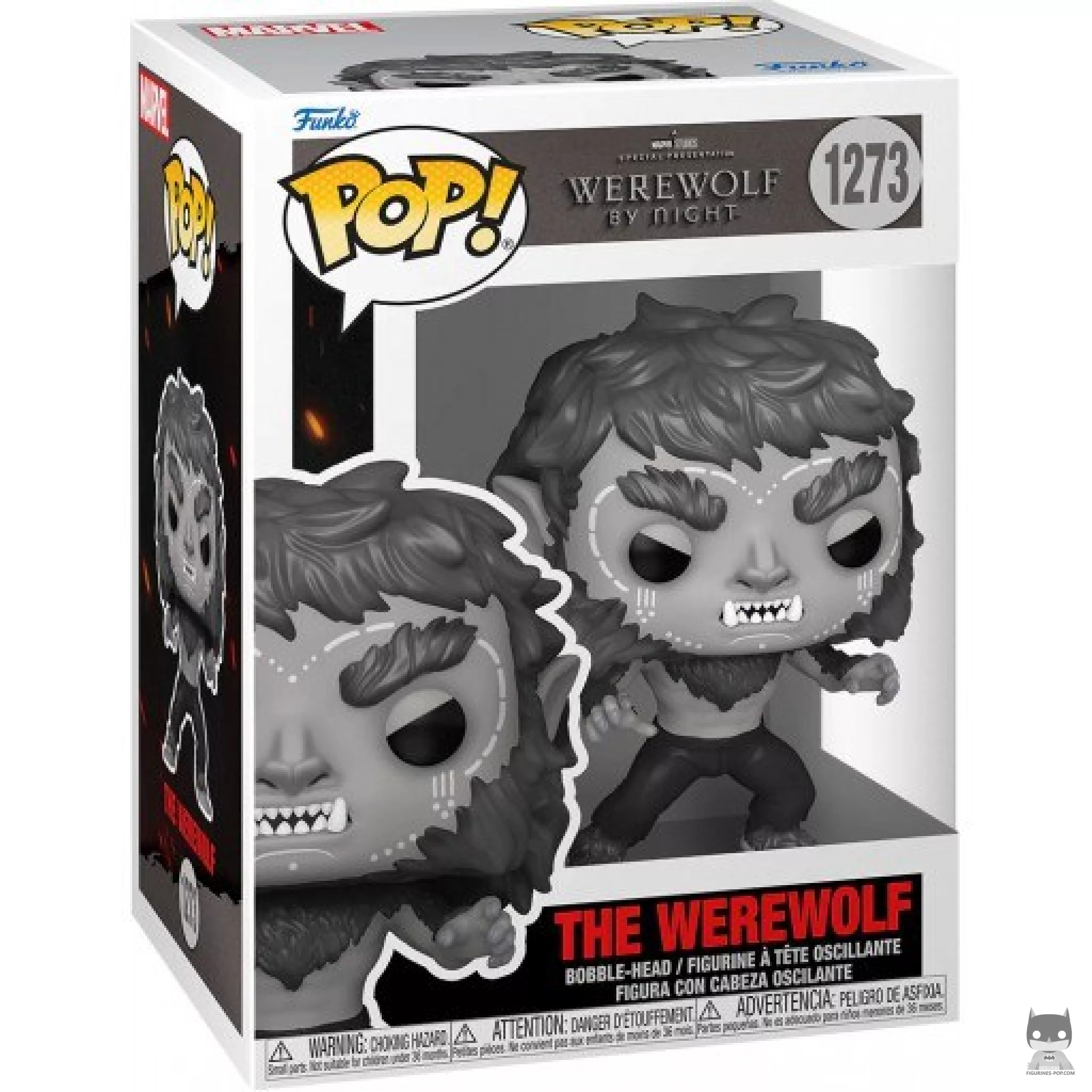 Figurine Funko POP Le Loup-Garou avec boîte