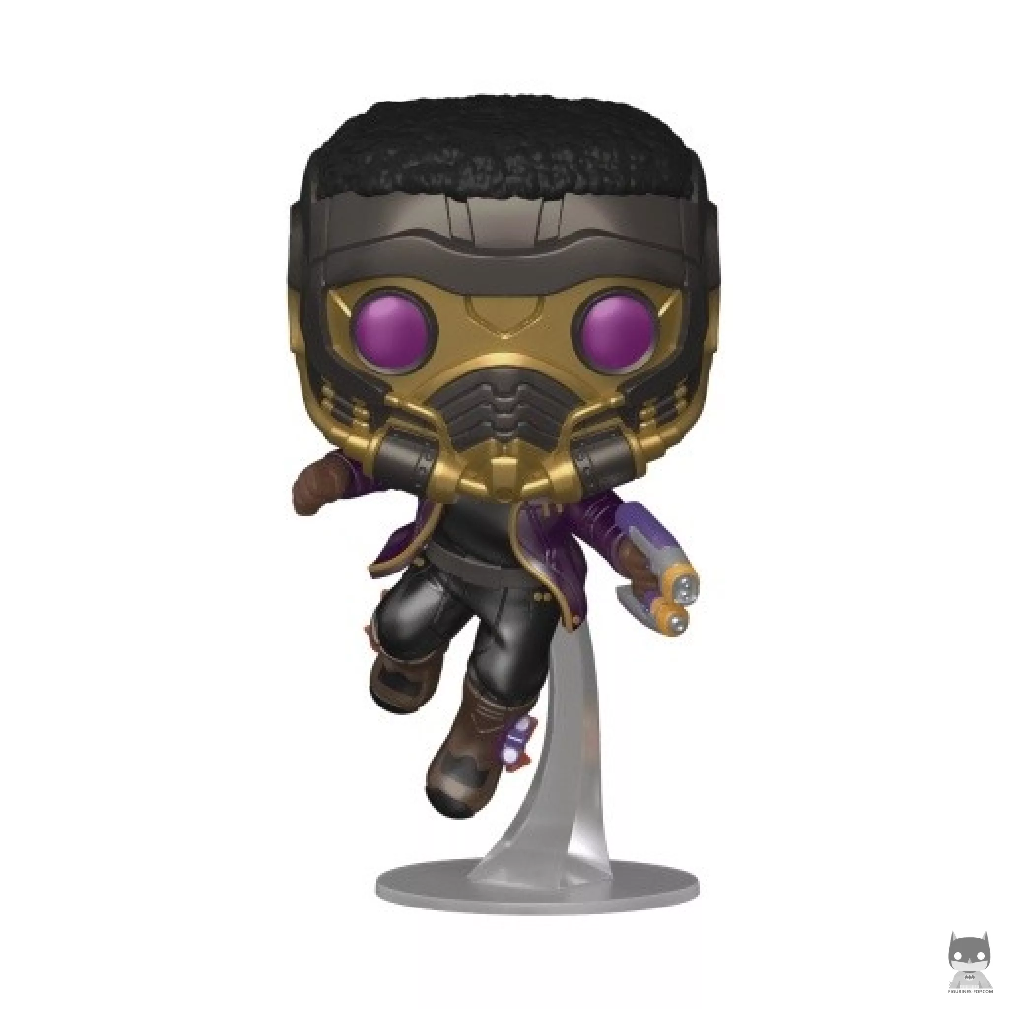 Figurine Funko POP T'Challa Star-Lord (Metallic) (What If...?)