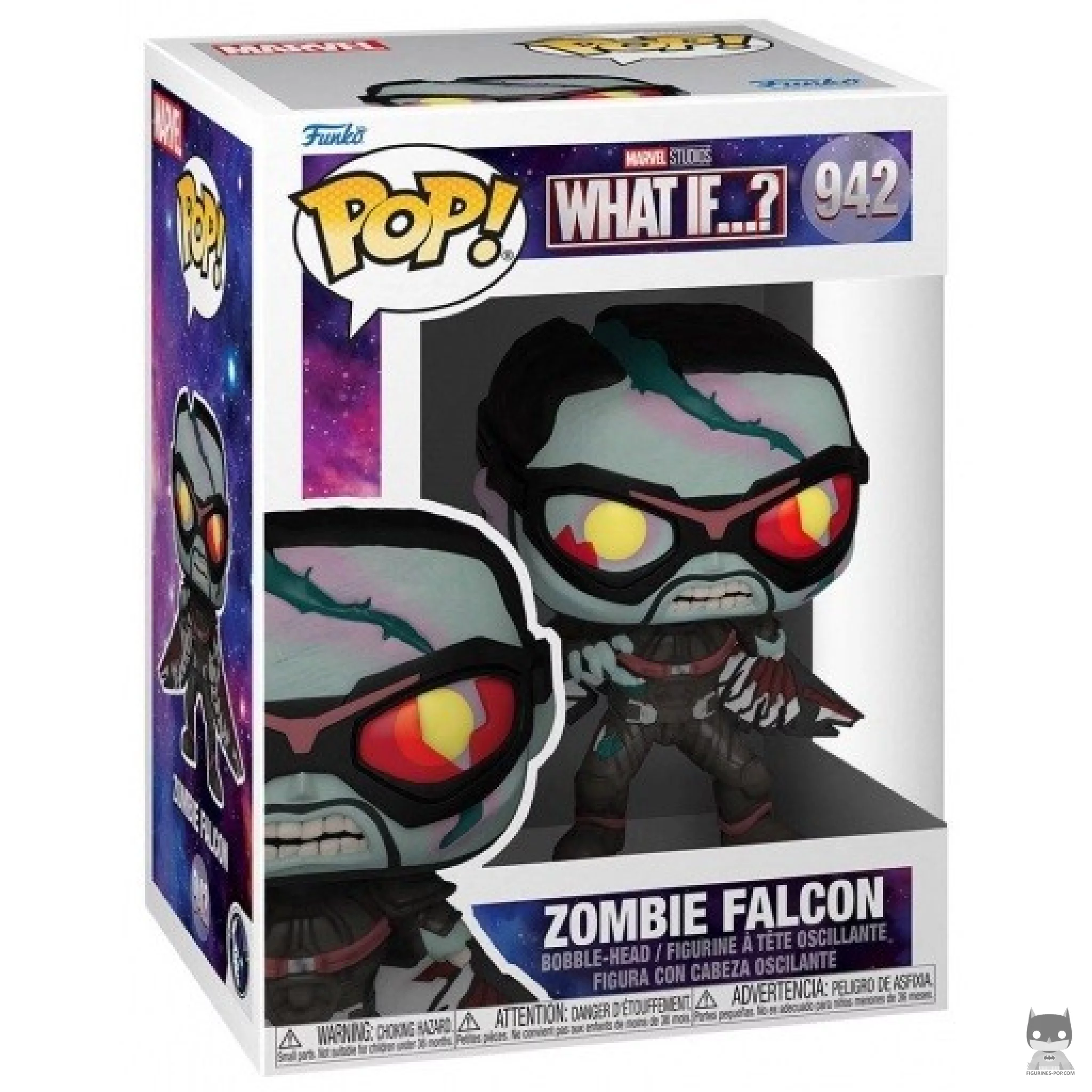 Figurine Funko POP Zombie Falcon avec boîte