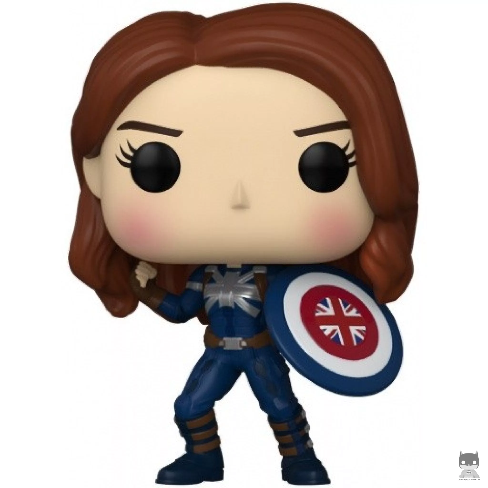 Figurine Funko POP Captain Carter Combinaison Camouflage (What If...?)
