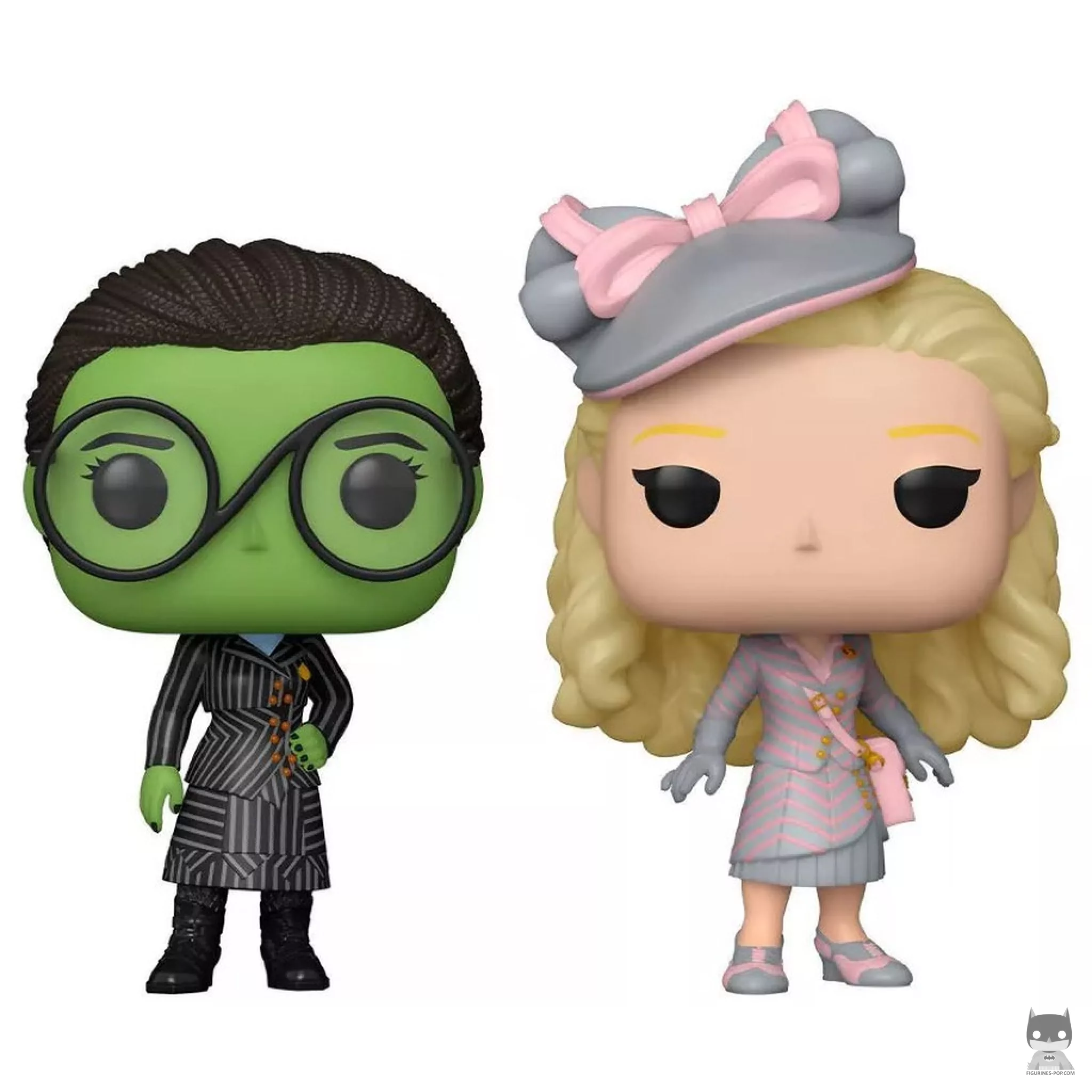 Figurine Funko POP Elphaba et Glinda en uniforme Shiz (Wicked)