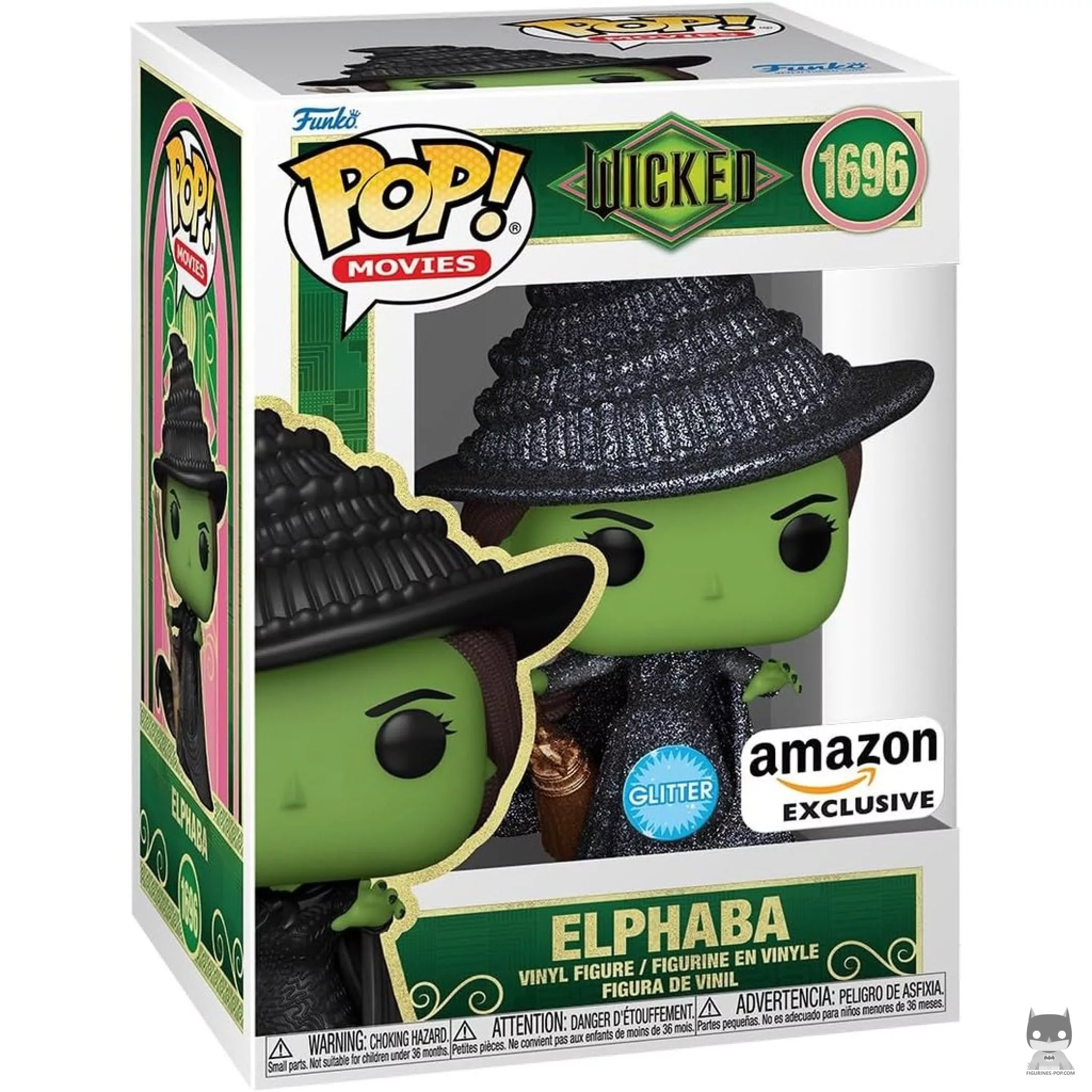 Figurine Funko POP Elphaba (Diamond Glitter) avec boîte
