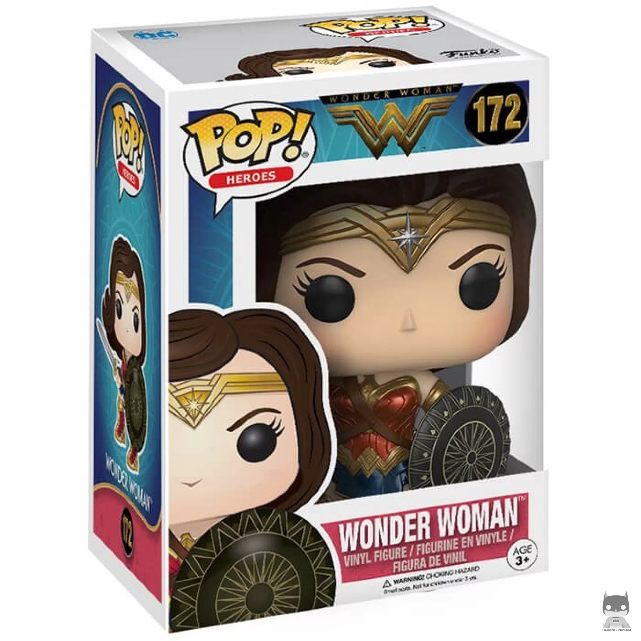 Figurine Funko POP Wonder Woman avec boîte