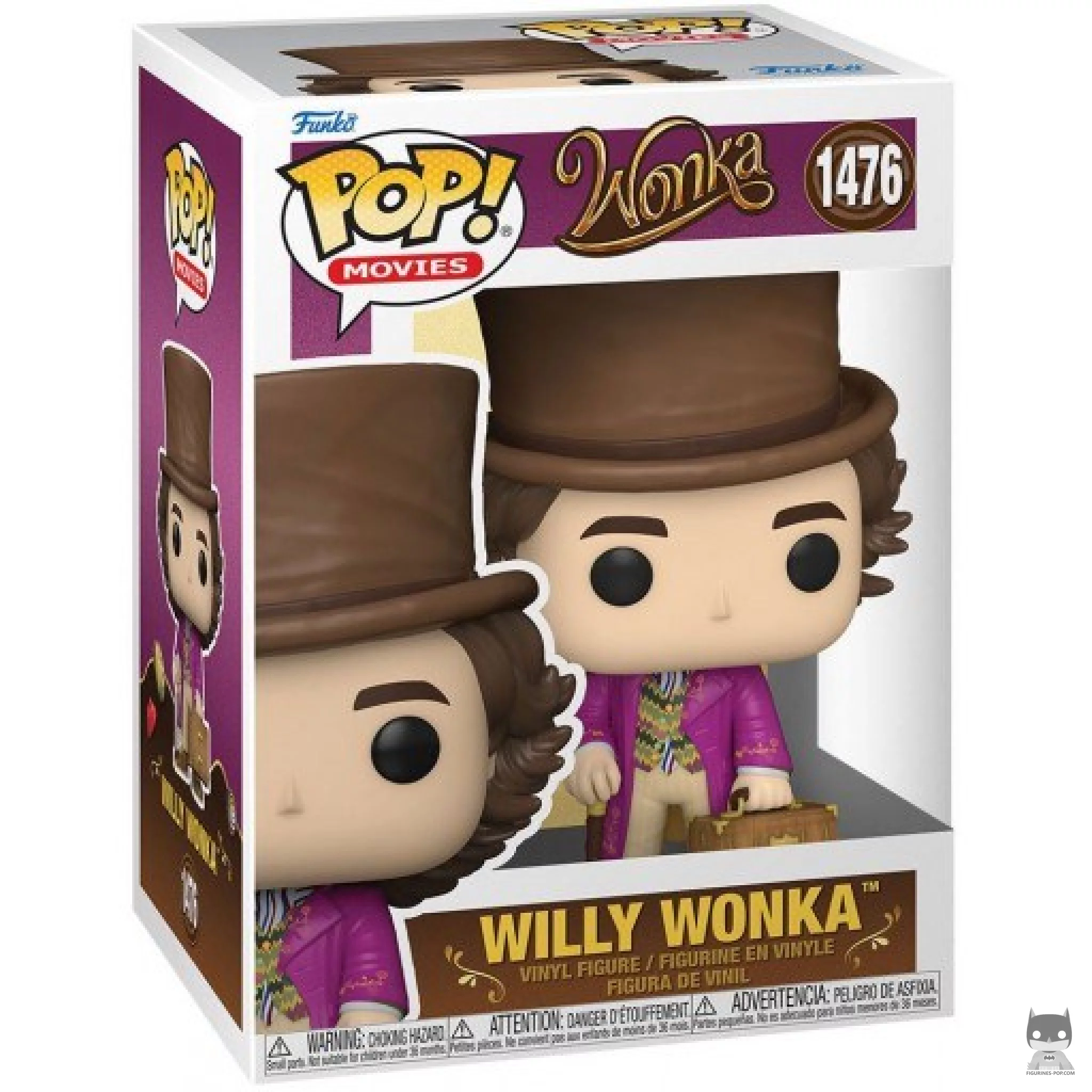 Figurine Funko POP Willy Wonka avec boîte