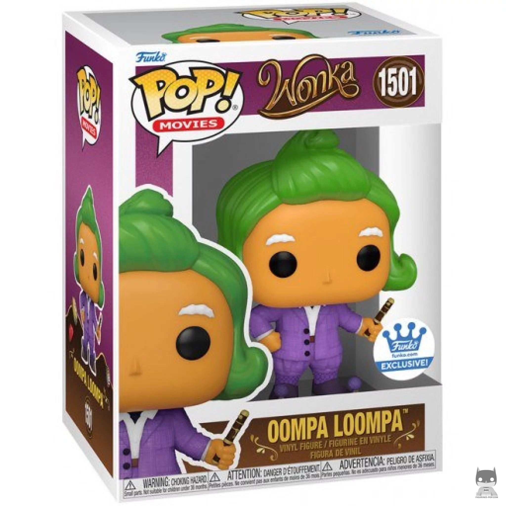 Figurine Funko POP Oompa Loompa avec boîte