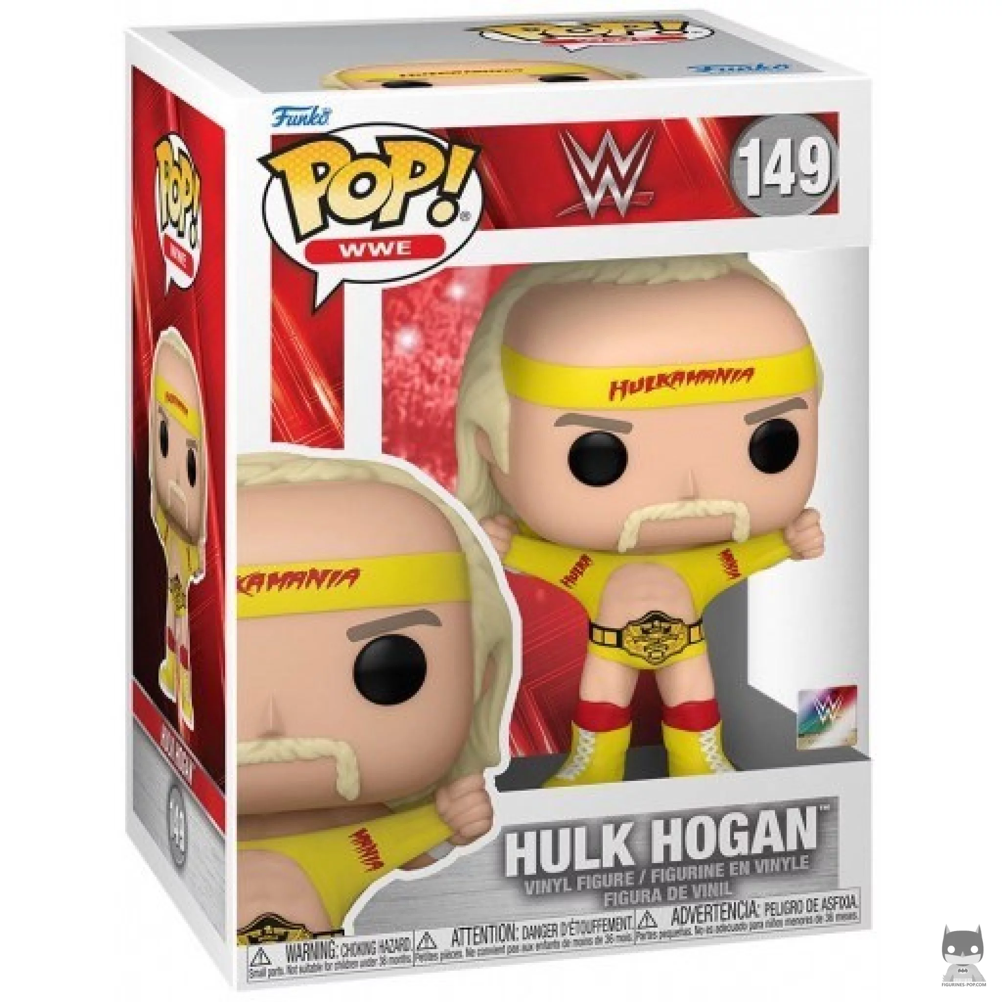 Figurine Funko POP Hulk Hogan avec boîte