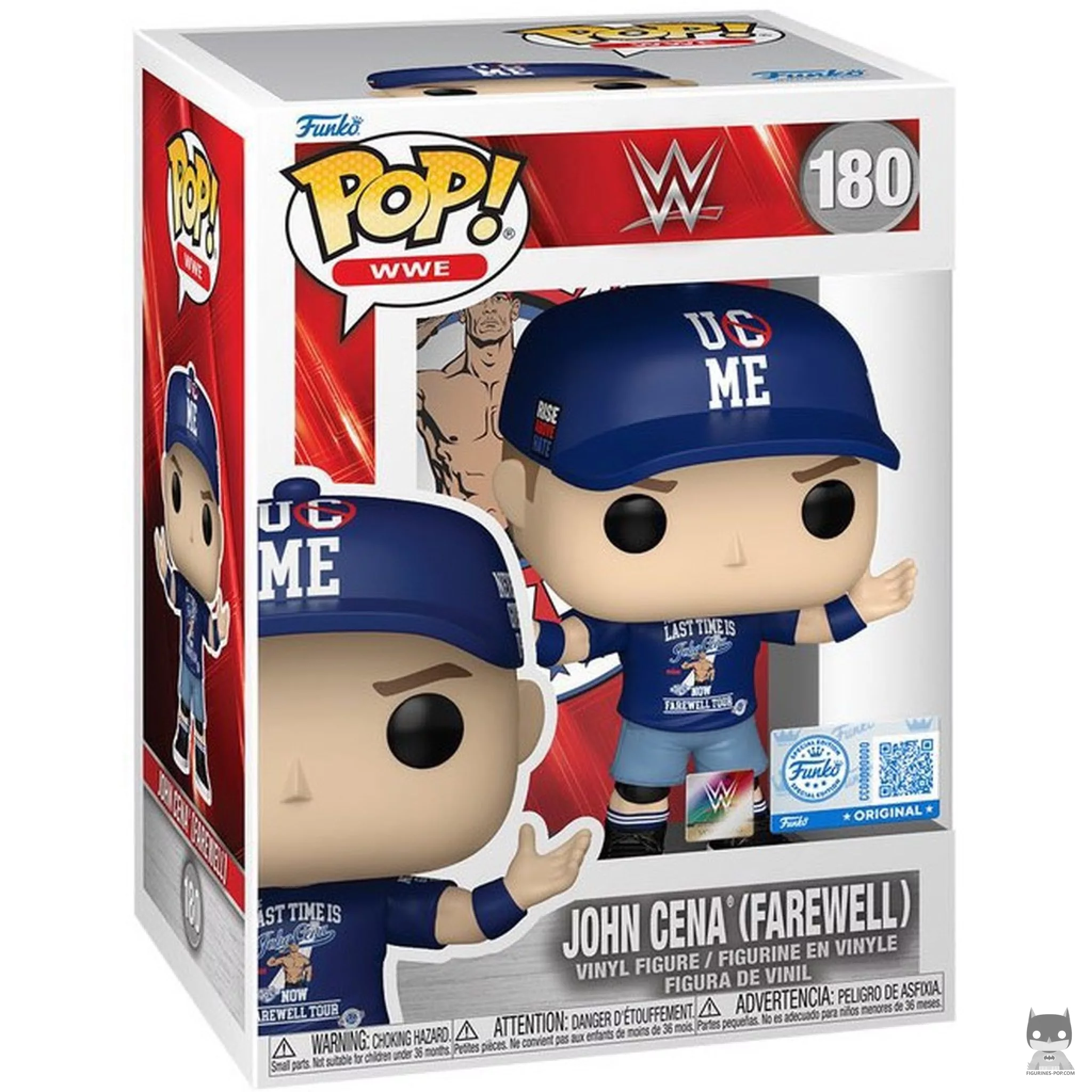 Figurine Funko POP Les adieux de John Cena avec boîte
