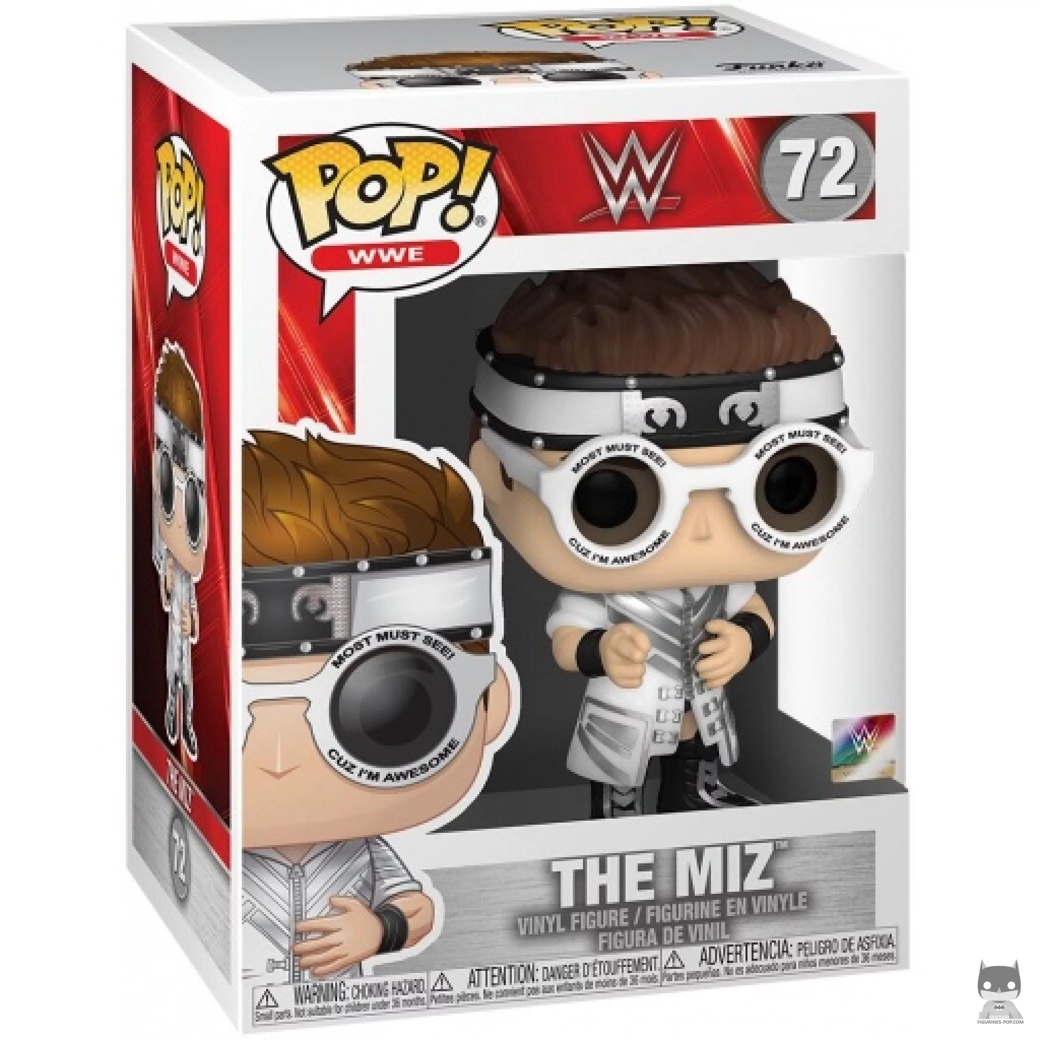 Figurine Funko POP The Miz avec boîte