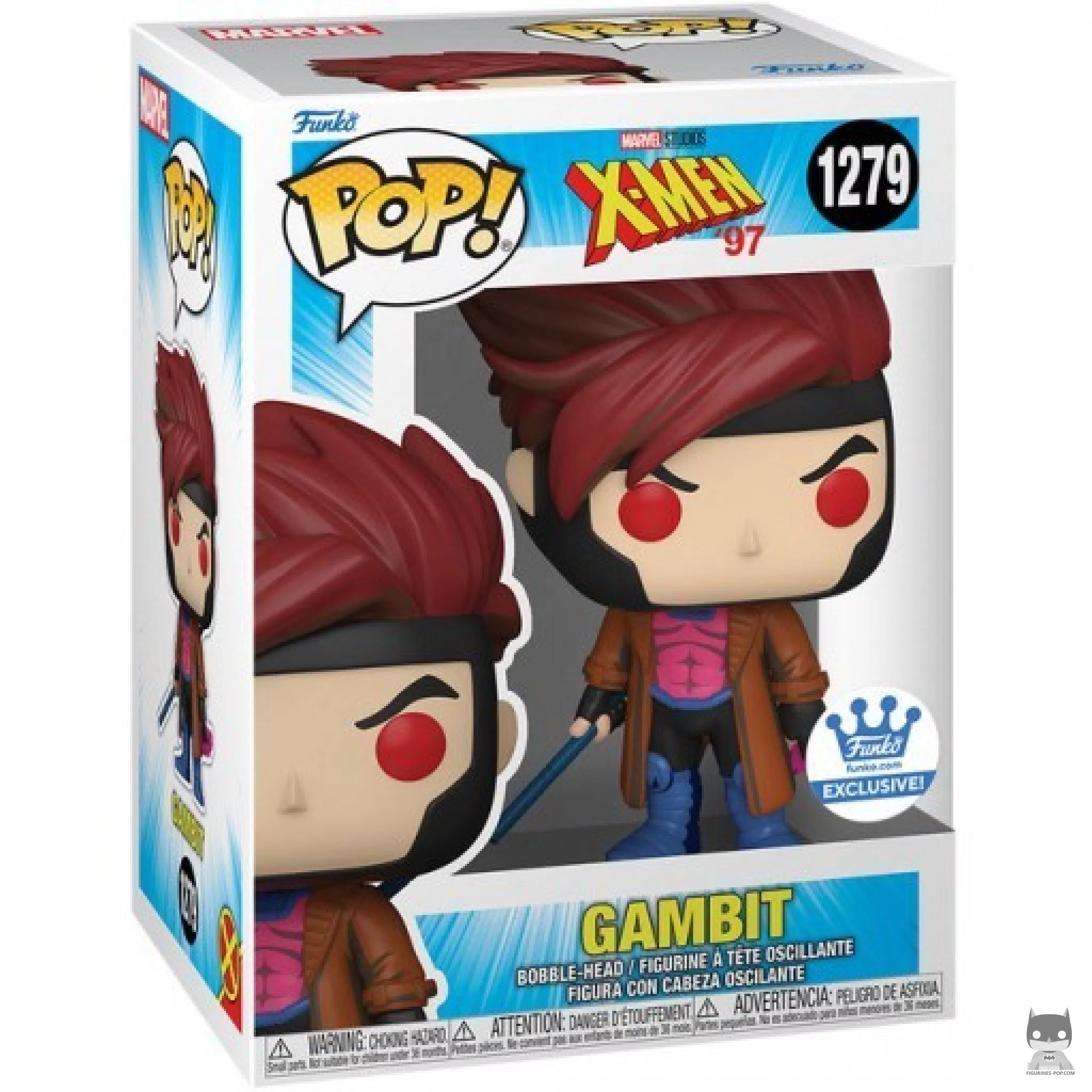 Figurine Funko POP Gambit avec boîte