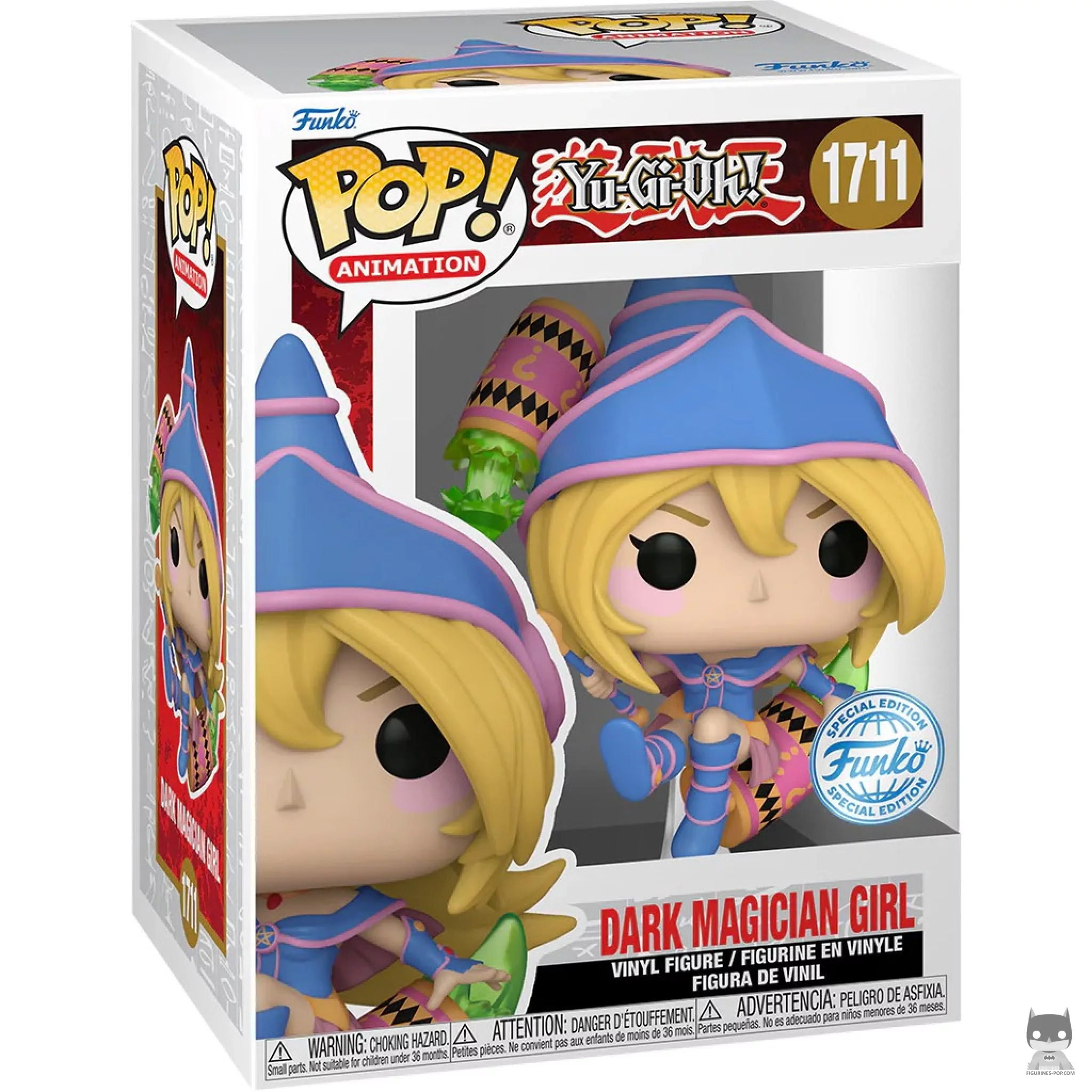 Figurine Funko POP Dark Magician Girl (with Magic Cylinder) avec boîte