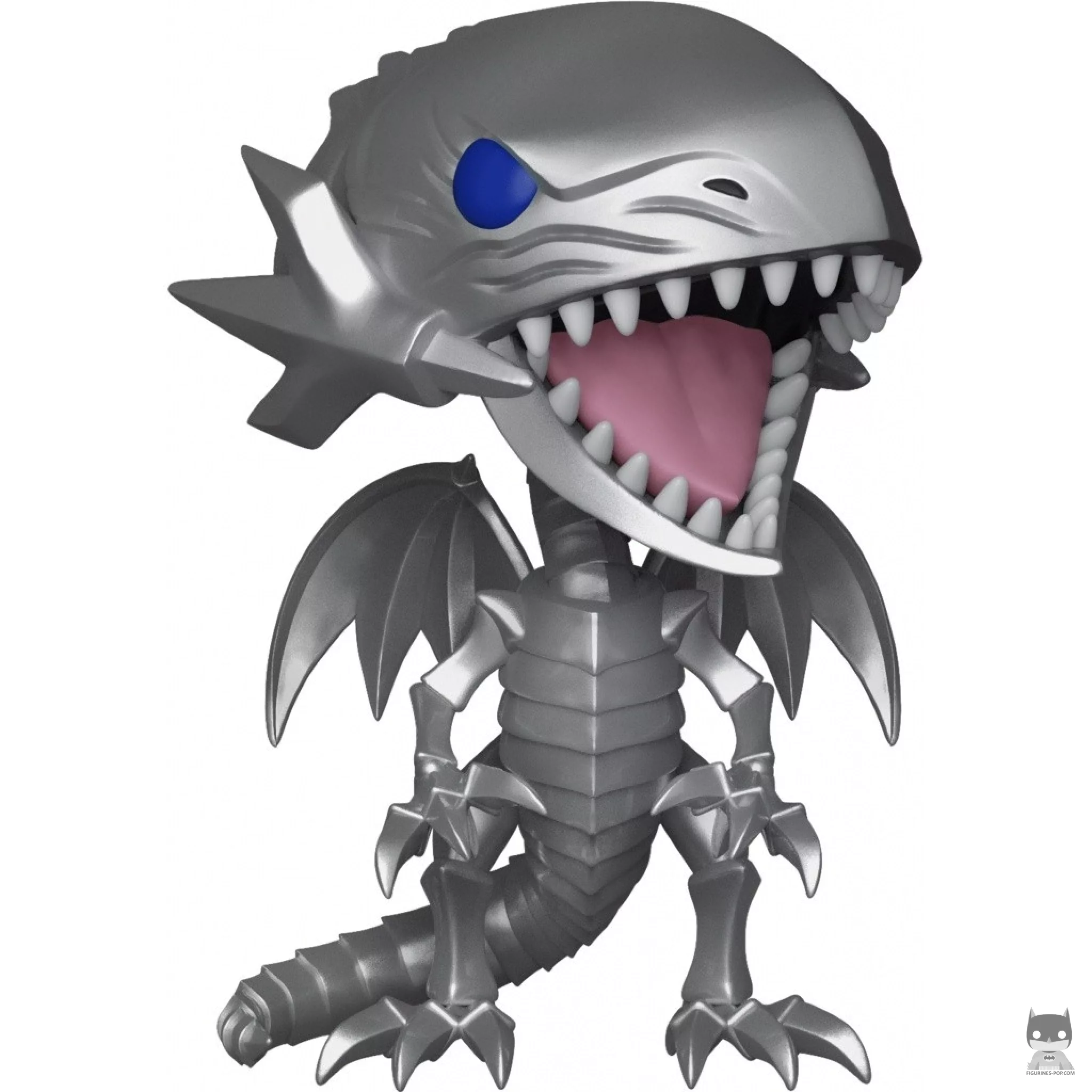 Figurine Funko POP Dragon Blanc aux Yeux Bleus (Metallic) (Yu-Gi-Oh!)