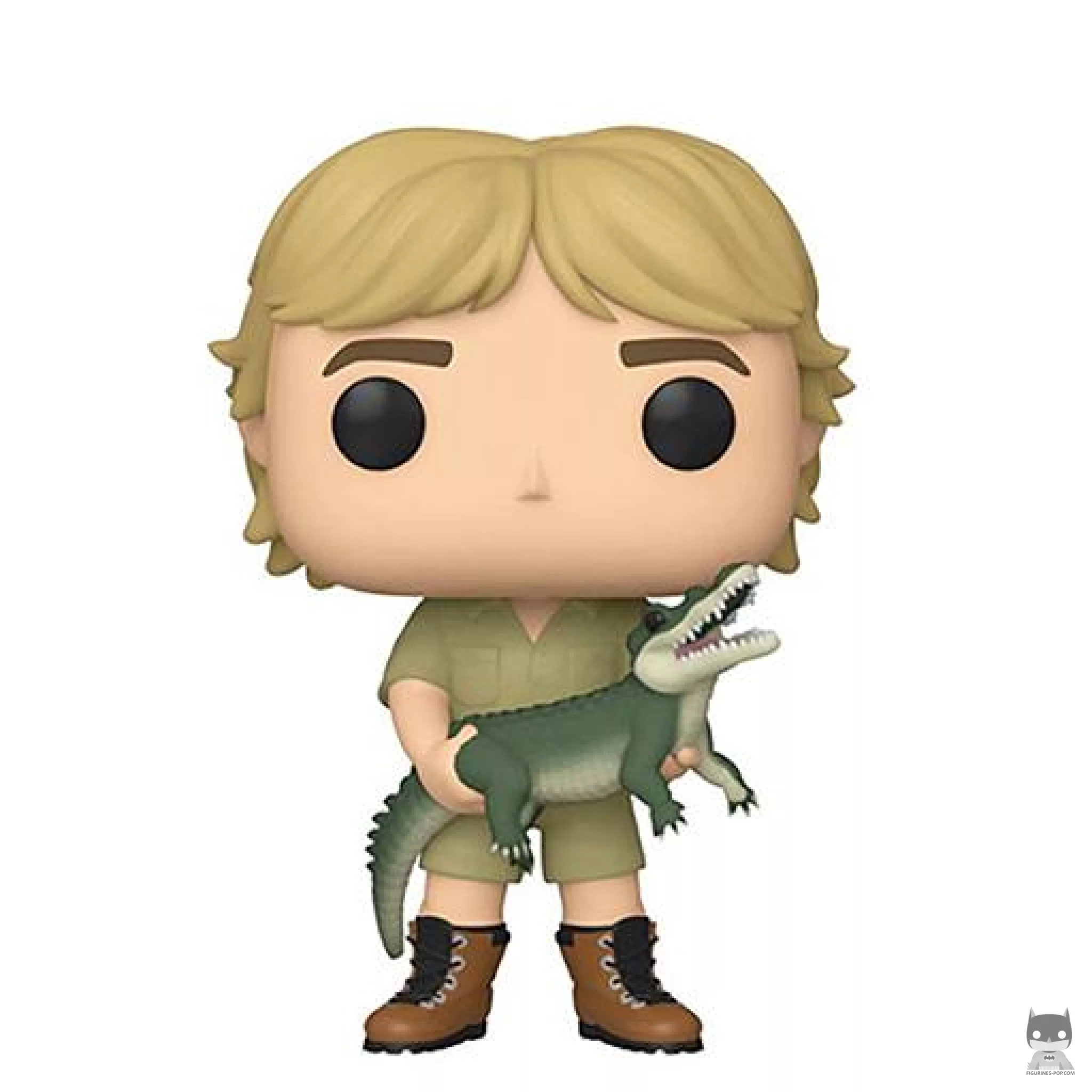 Figurine Funko POP Steve Irwin avec Crocodile (Zoo Australien)