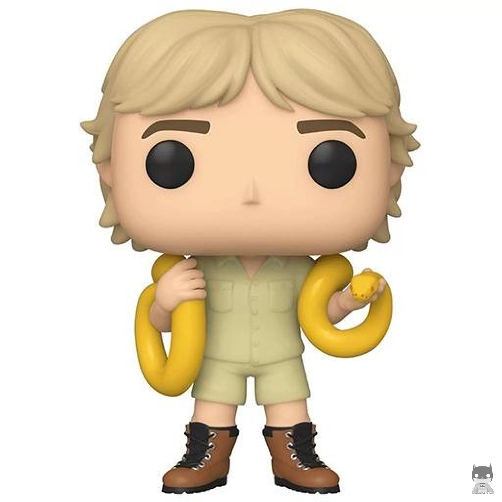 Figurine Funko POP Steve Irwin avec Serpent (Zoo Australien)
