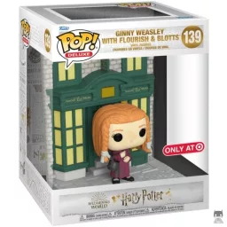 Ginny devant la Librairie Fleury et Bott (Chemin de Traverse)