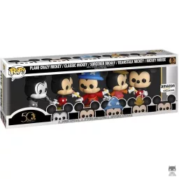 Plane Crazy Mickey, Mickey Original, Mickey Sorcier, Mickey Haricot Magique & Mickey Mouse