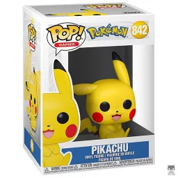 Pikachu assis