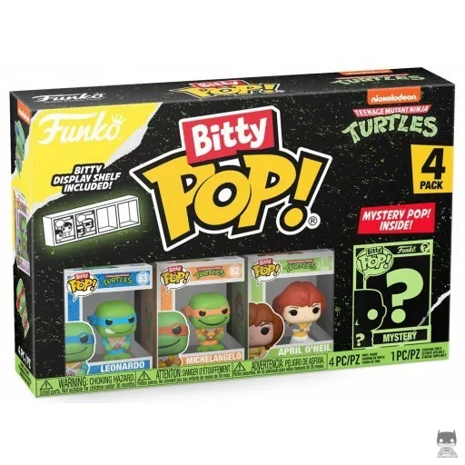 Figurine Funko POP Tortues Ninja (Série 1) (Multipack)