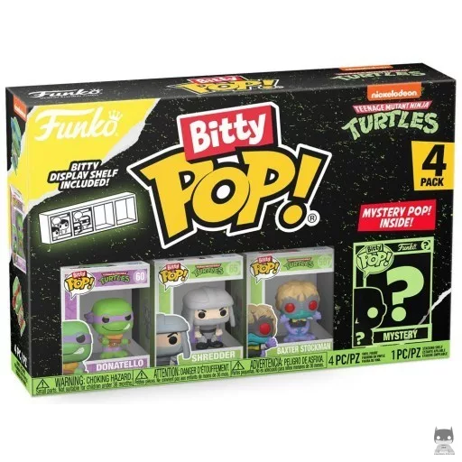 Figurine Funko POP Tortues Ninja (Série 2) (Multipack)