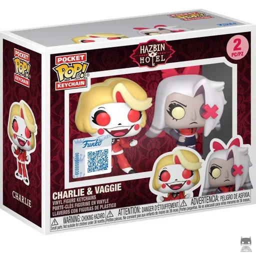 Figurine Funko POP Charlie & Vaggie (Hazbin Hotel)