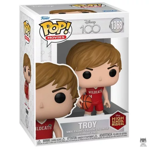 Figurine Funko POP Troy (High School Musical) (100 ans de Disney)