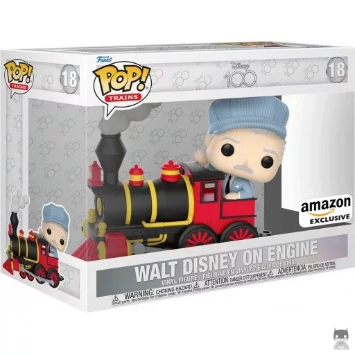 Figurine Funko POP Walt Disney sur Locomotive (Amazon)