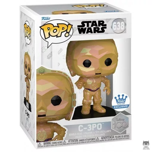 Figurine Funko POP C-3PO (Facet) (100 ans de Disney)