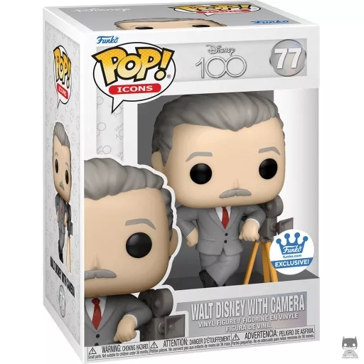 Figurine Funko POP Walt Disney avec Camera (Funko Shop)