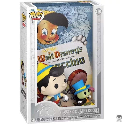 Figurine Funko POP Pinocchio & Jiminy Cricket (Pop! Vinyl)