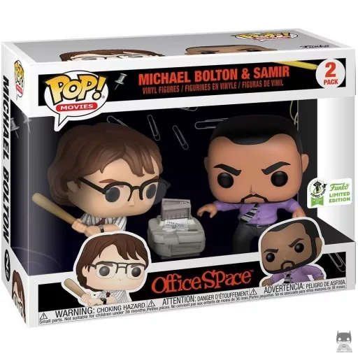 Figurine Funko POP Michael Bolton & Samir (Pop! Vinyl)