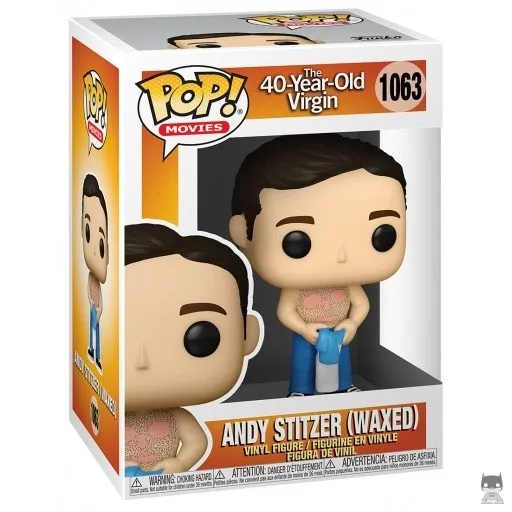 Figurine Funko POP Andy Stitzer Epilé (40 ans, toujours puceau)
