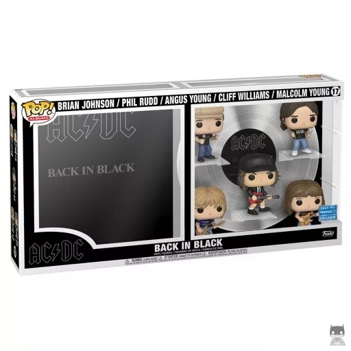 Figurine Funko POP AC/DC
  : Back in Black (Brian Johnson, Phil Rudd, Angus Young, Cliff Williams &
  Malcom Young) (AC/DC)