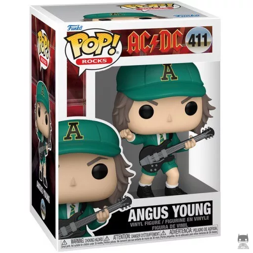 Figurine Funko POP Angus Young (Tenue Verte) (AC/DC)