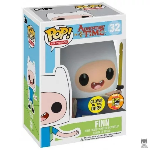 Figurine Funko POP Finn l'Humain avec épée (Adventure Time)