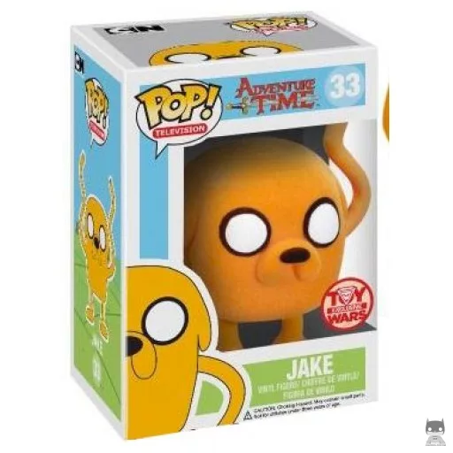 Figurine Funko POP Jake le Chien (Flocked) (Adventure Time)