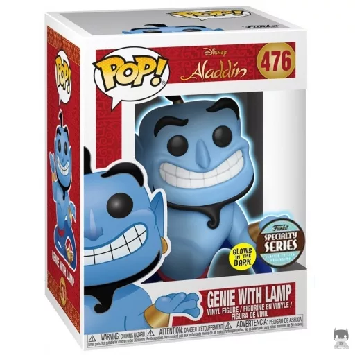 Figurine Funko POP Génie avec lampe (Aladdin)